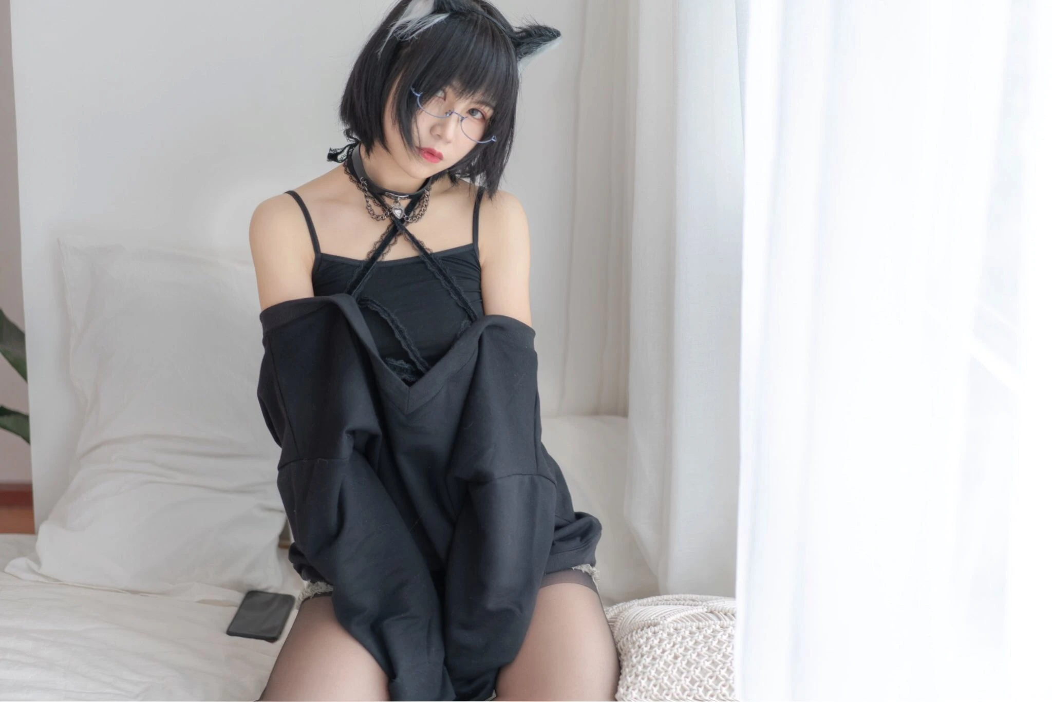 COSER美女逐月su 日常猫娘插图7