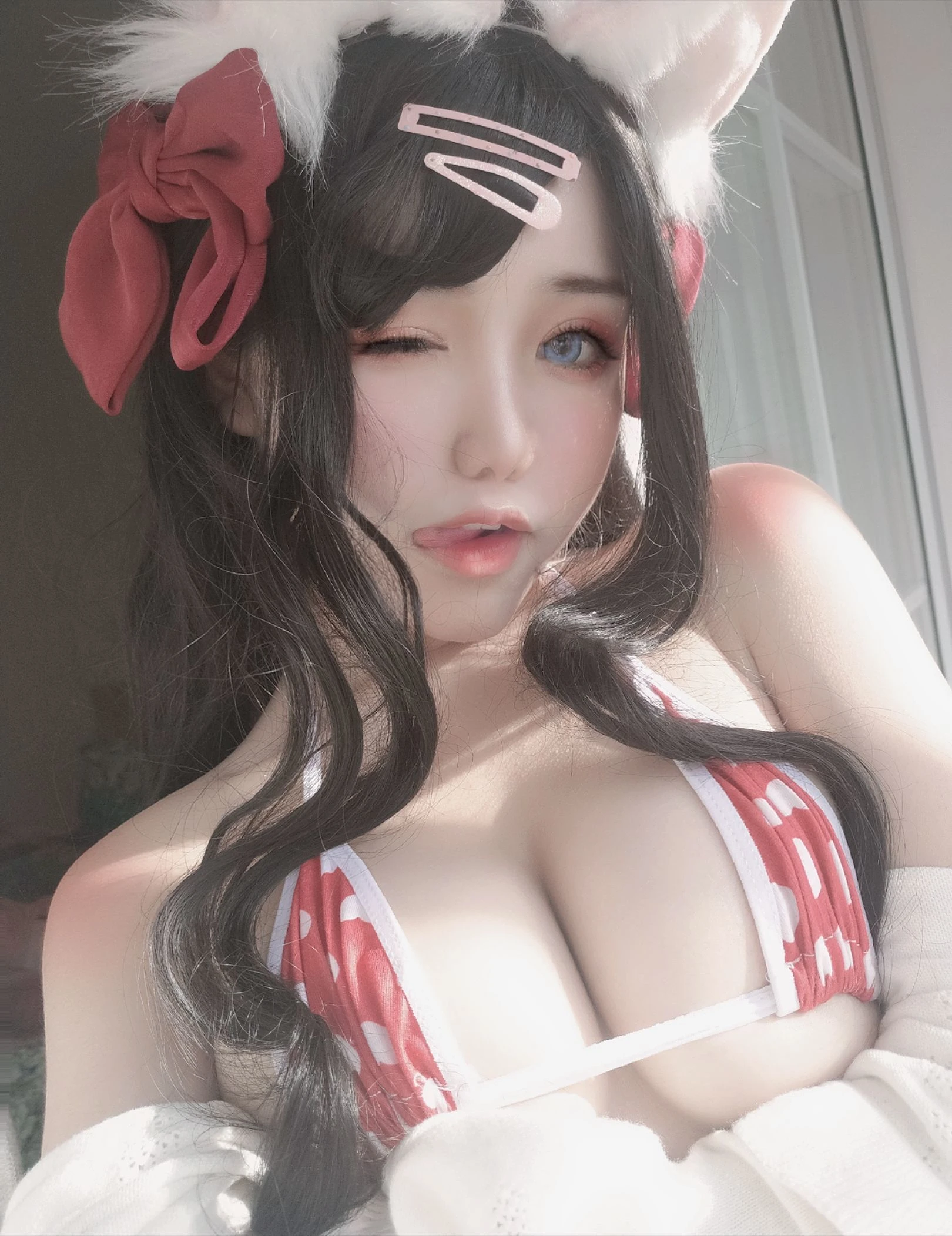 一笑芳香沁写真 窗与宠物猫插图5
