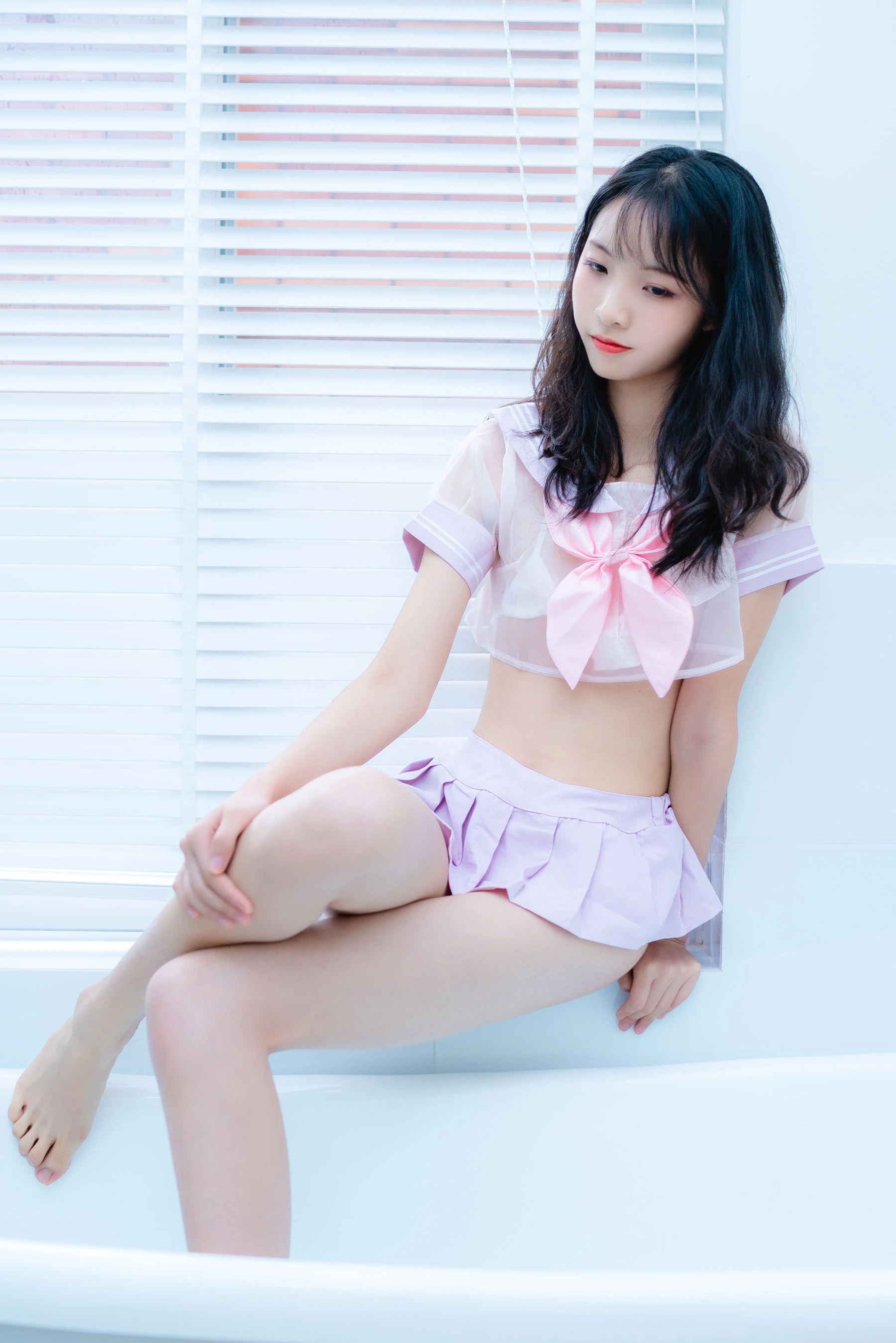 清纯妹子西瓜 私房浴缸插图6