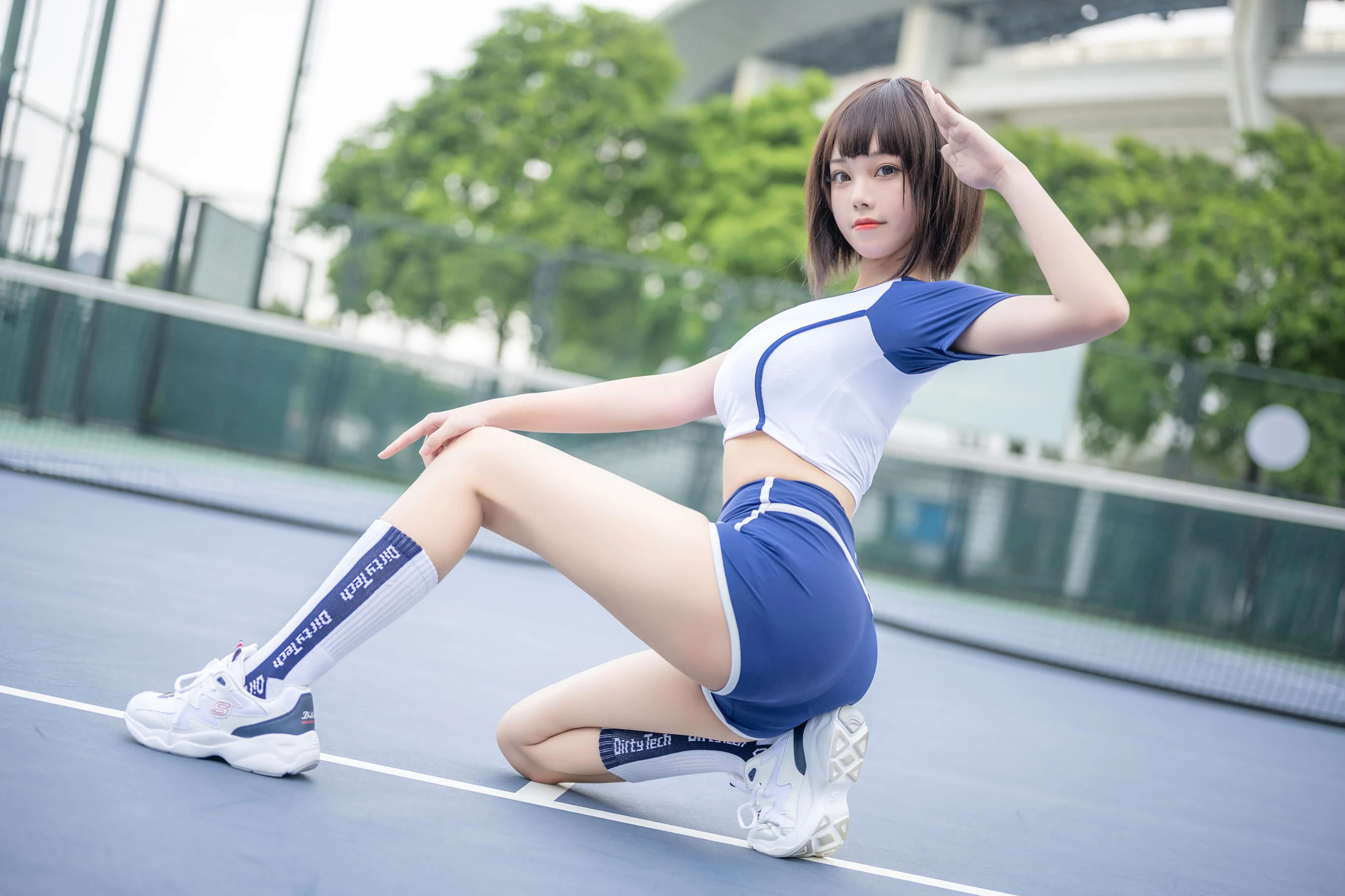 萌系小姐姐蜜汁猫裘 – 体操服插图8