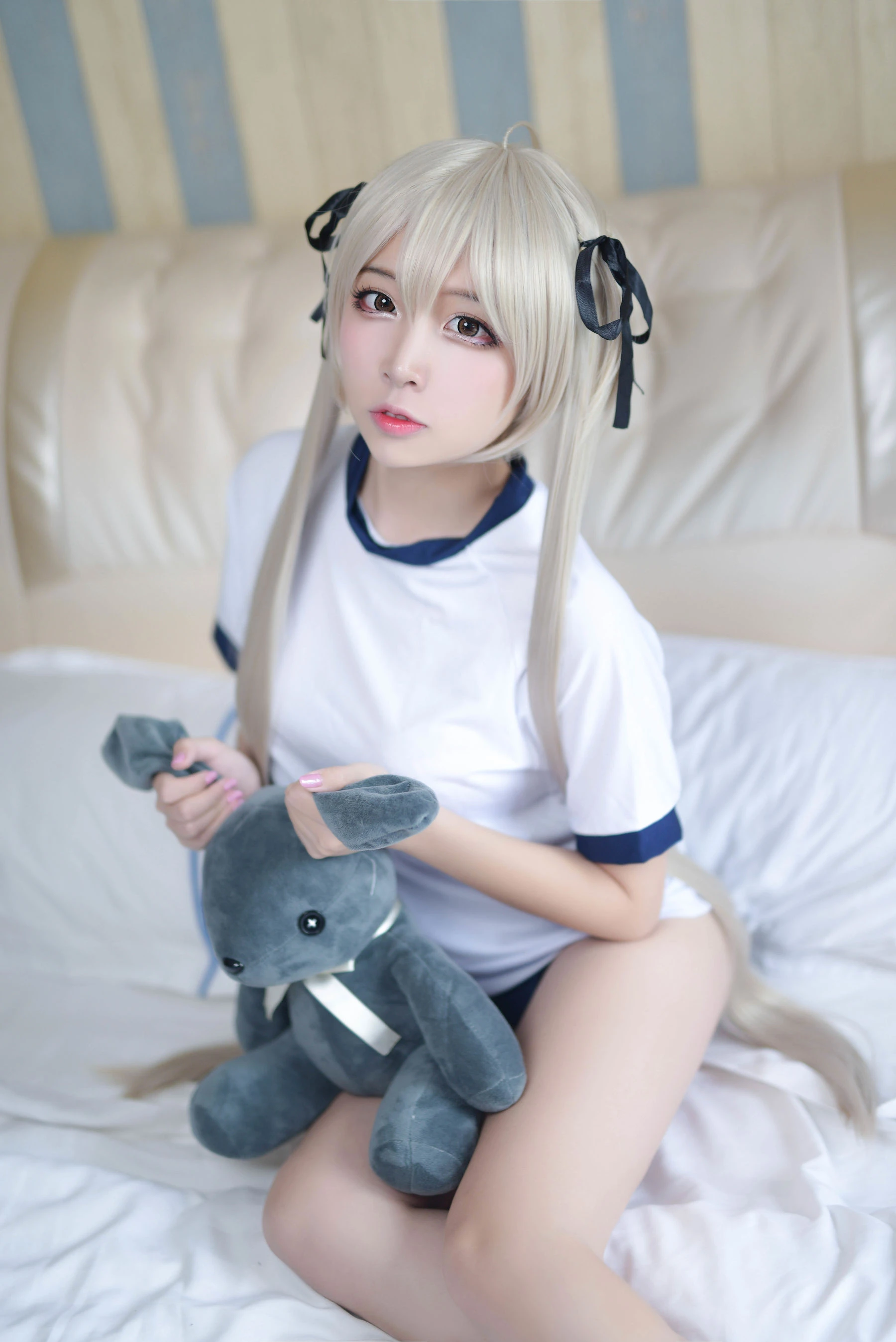 人气Coser二佐Nisa – 穹妹运动服插图5