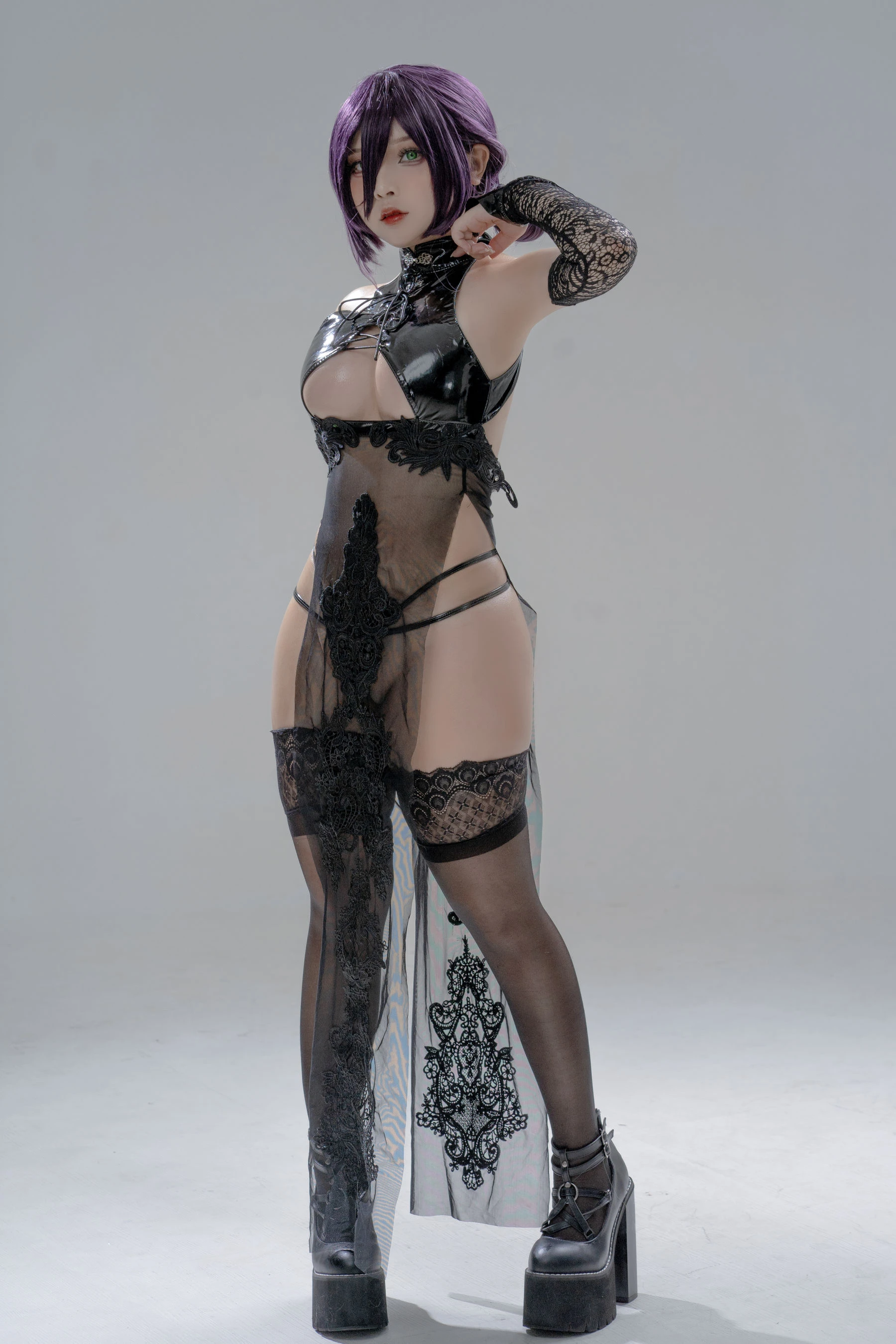 Sayo Momo – Chainsaw Man Cheongsam Reze插图1