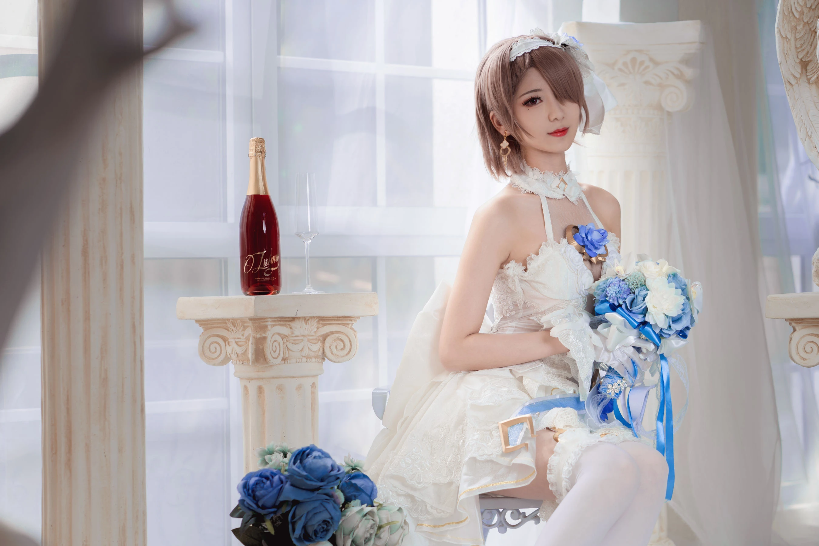 小姐姐弥音音ww – 丽塔 花嫁插图5