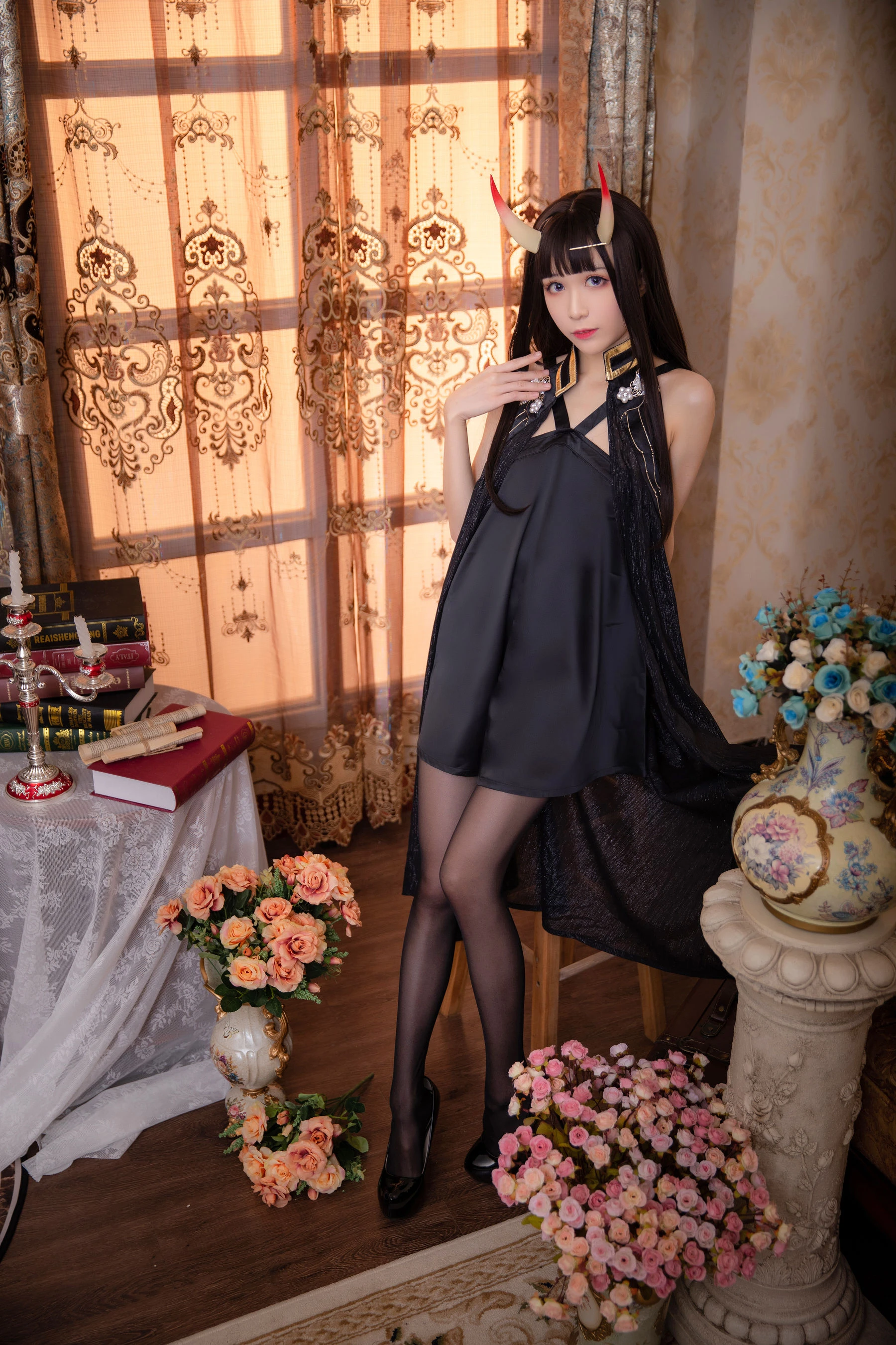 Tomoyo酱 – 碧蓝 能代礼服插图4
