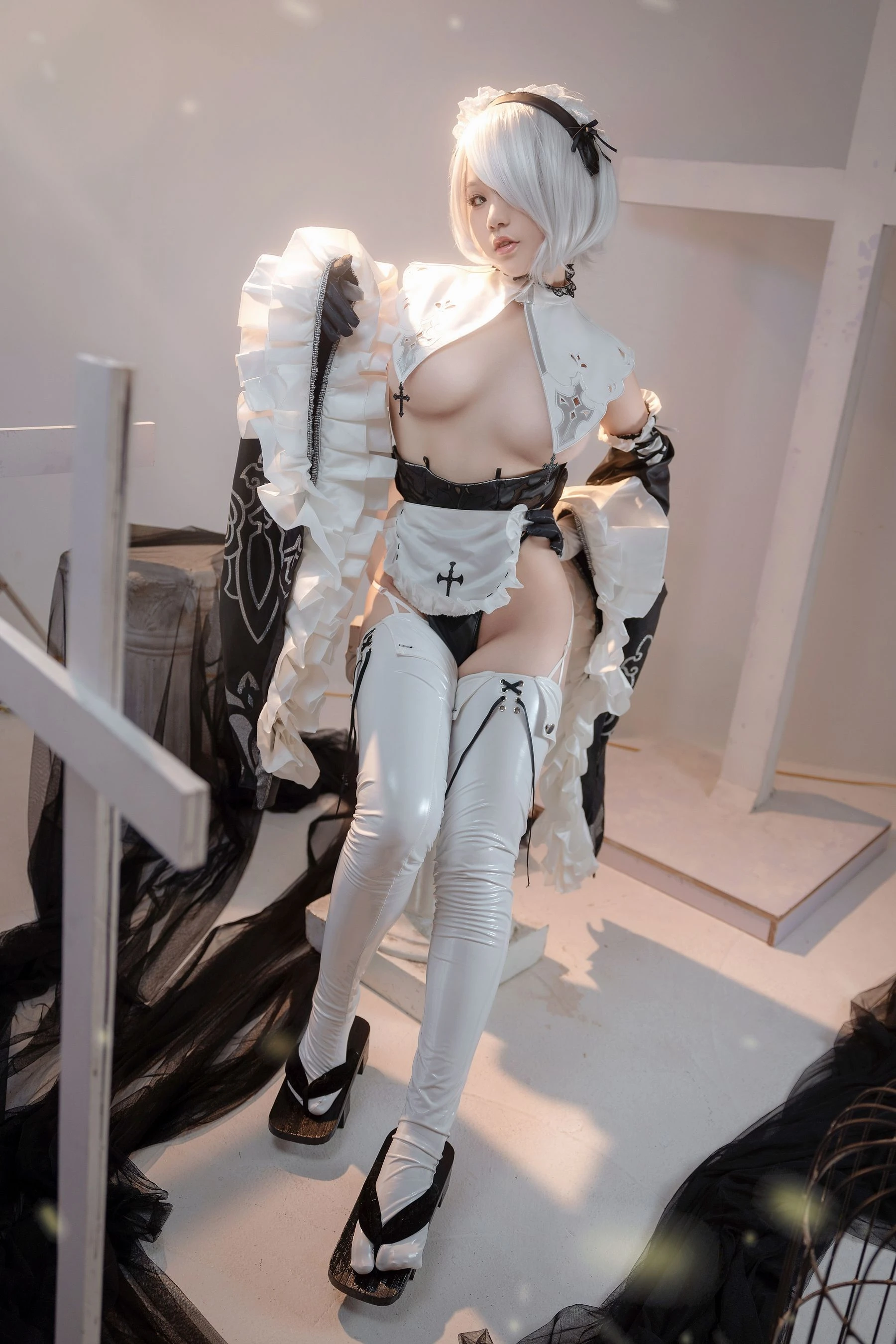 七七娜娜子 – 2B女仆插图8