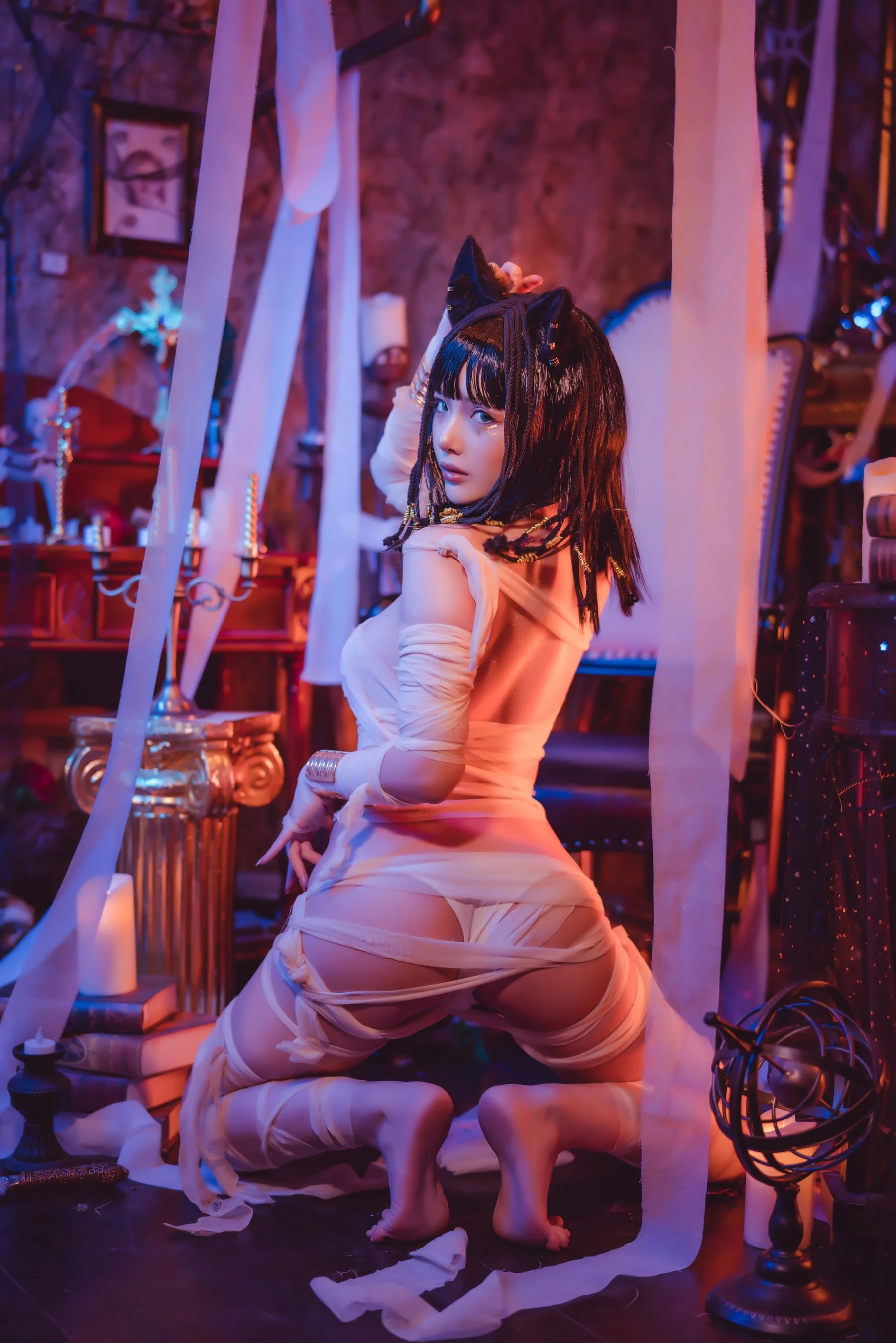 动漫博主雯妹 – 木乃伊插图3