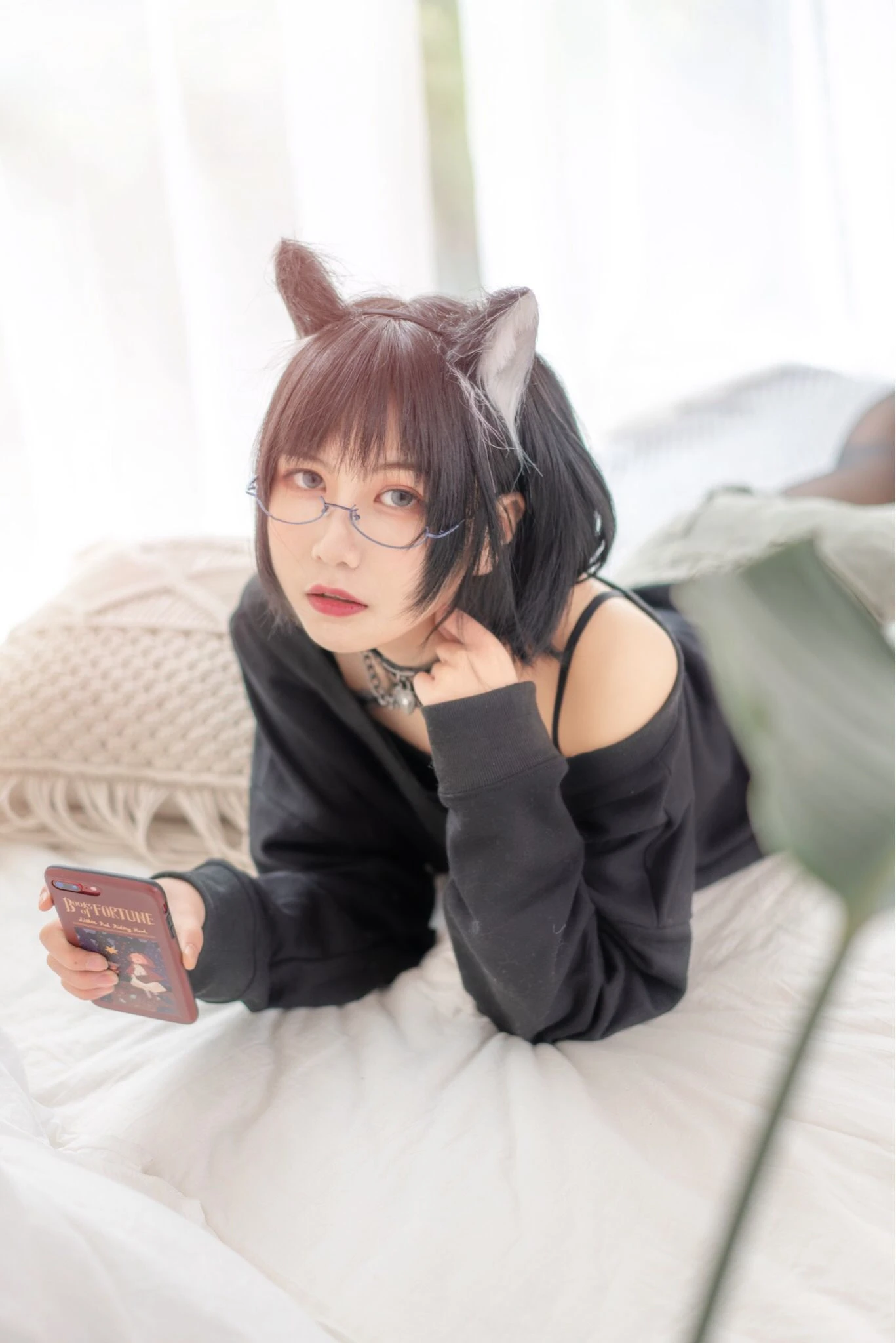 COSER美女逐月su 日常猫娘插图2