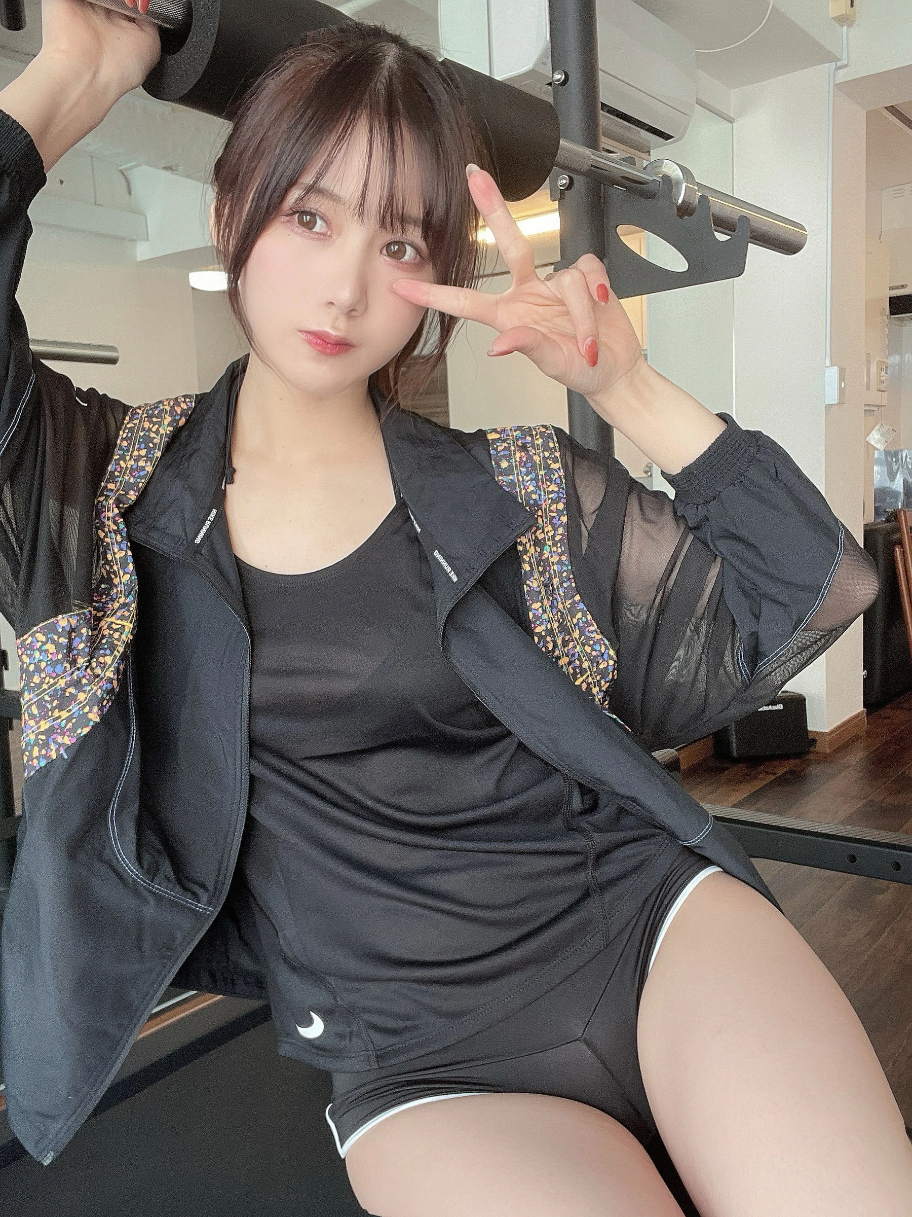 日本甜美COSERけんけん[fantia] 20211212-スポーツジム插图1