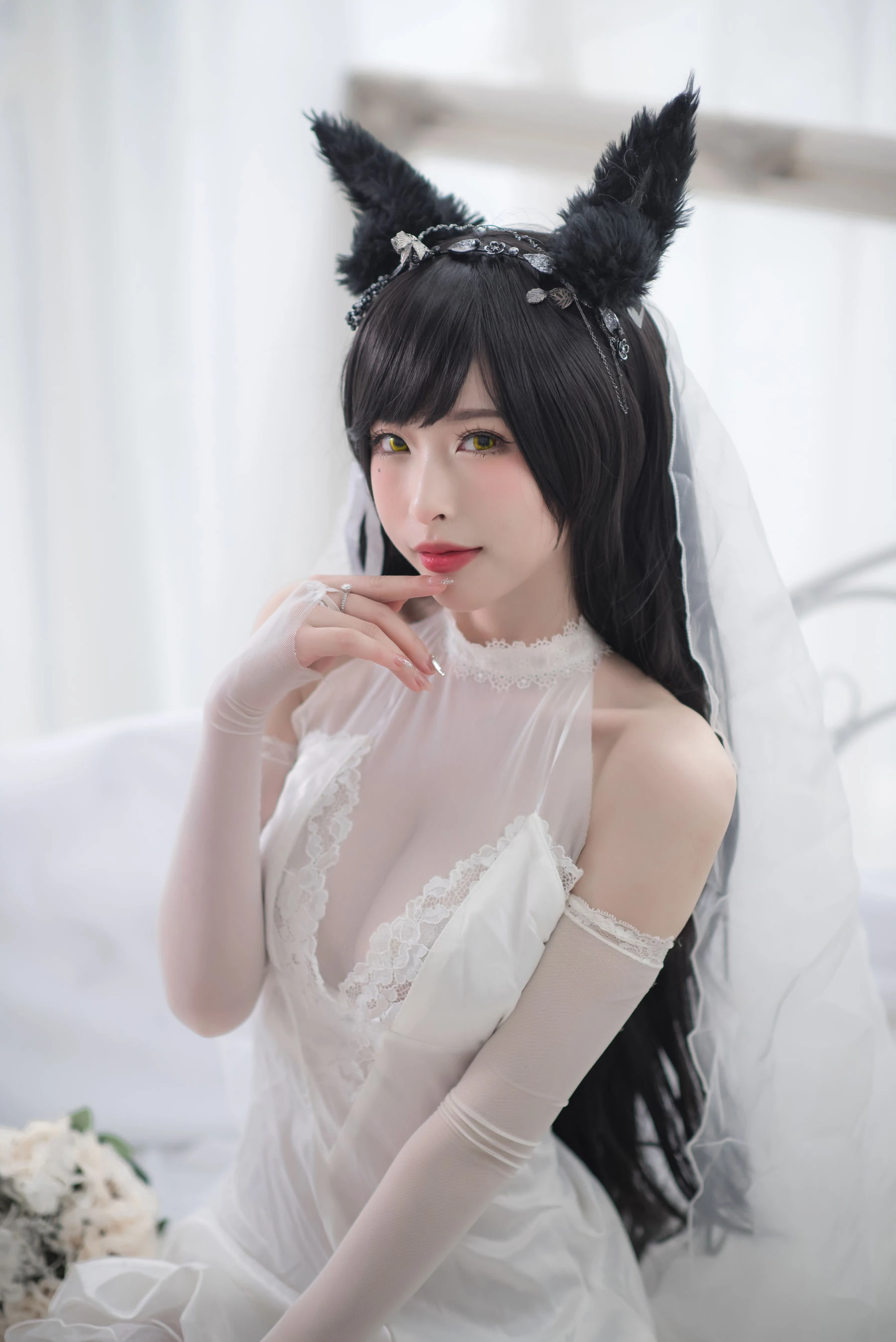 尤物清水由乃 – 爱宕婚纱插图5