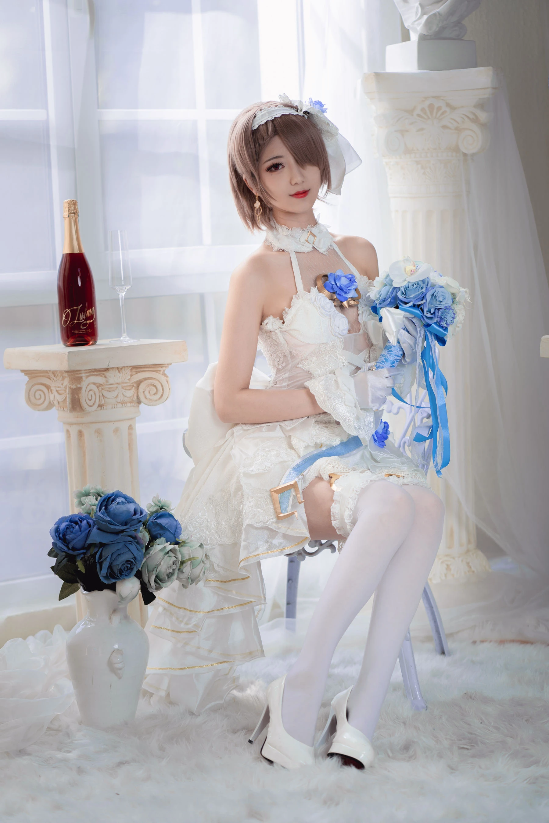 小姐姐弥音音ww – 丽塔 花嫁插图3