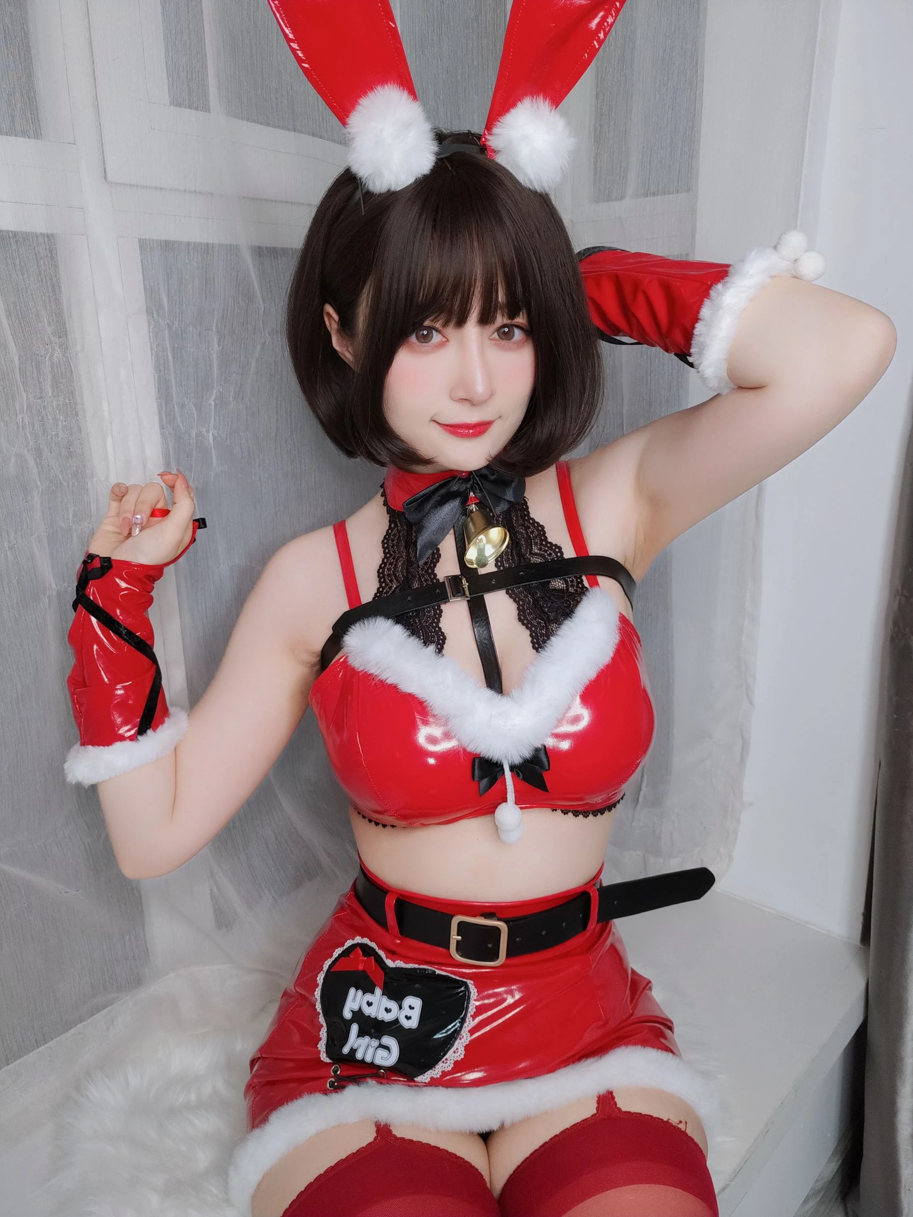 Coser小姐姐白银 – Christmas Bunny插图6