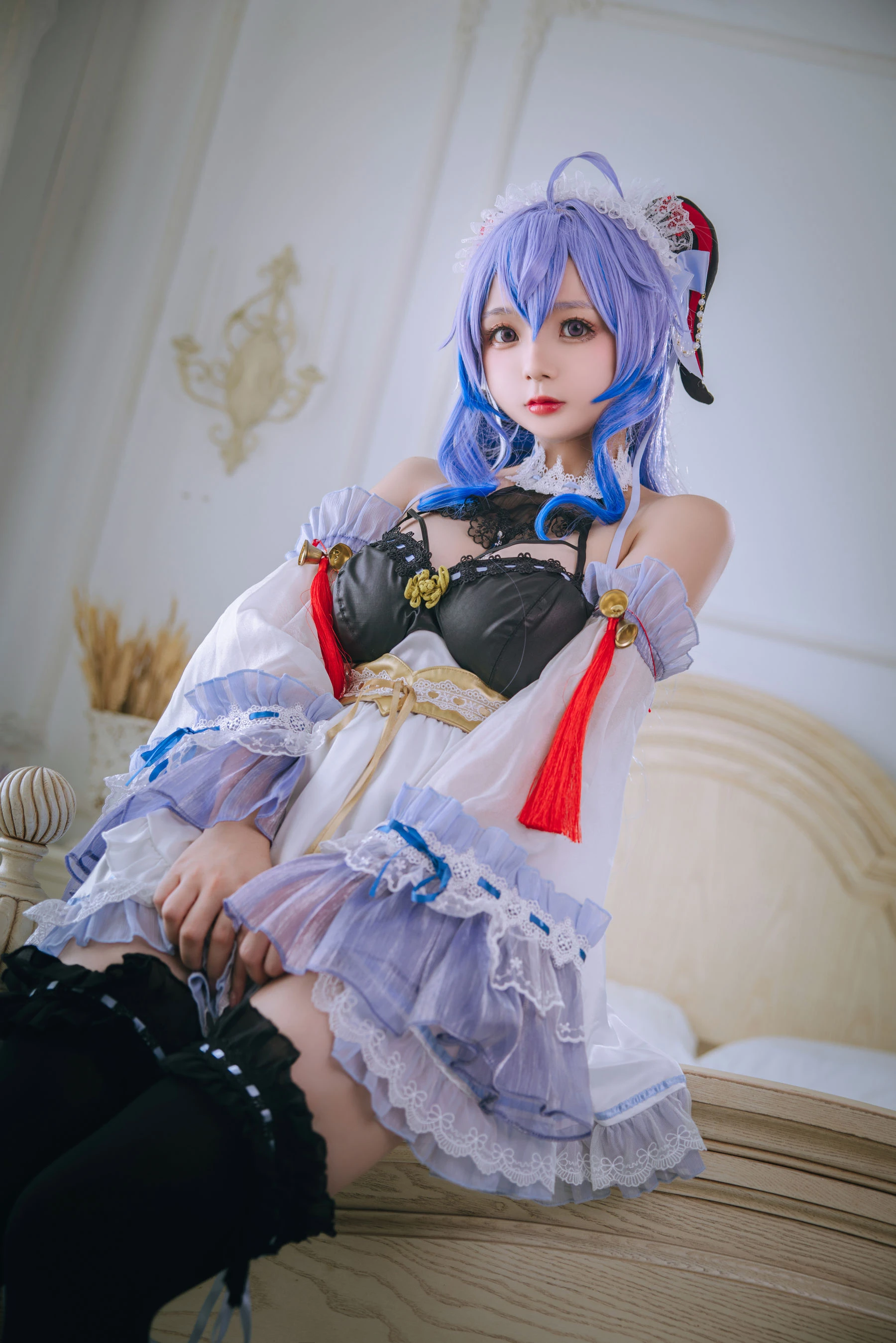 Cosplay日奈娇 – 甘雨女仆 [23P]插图5