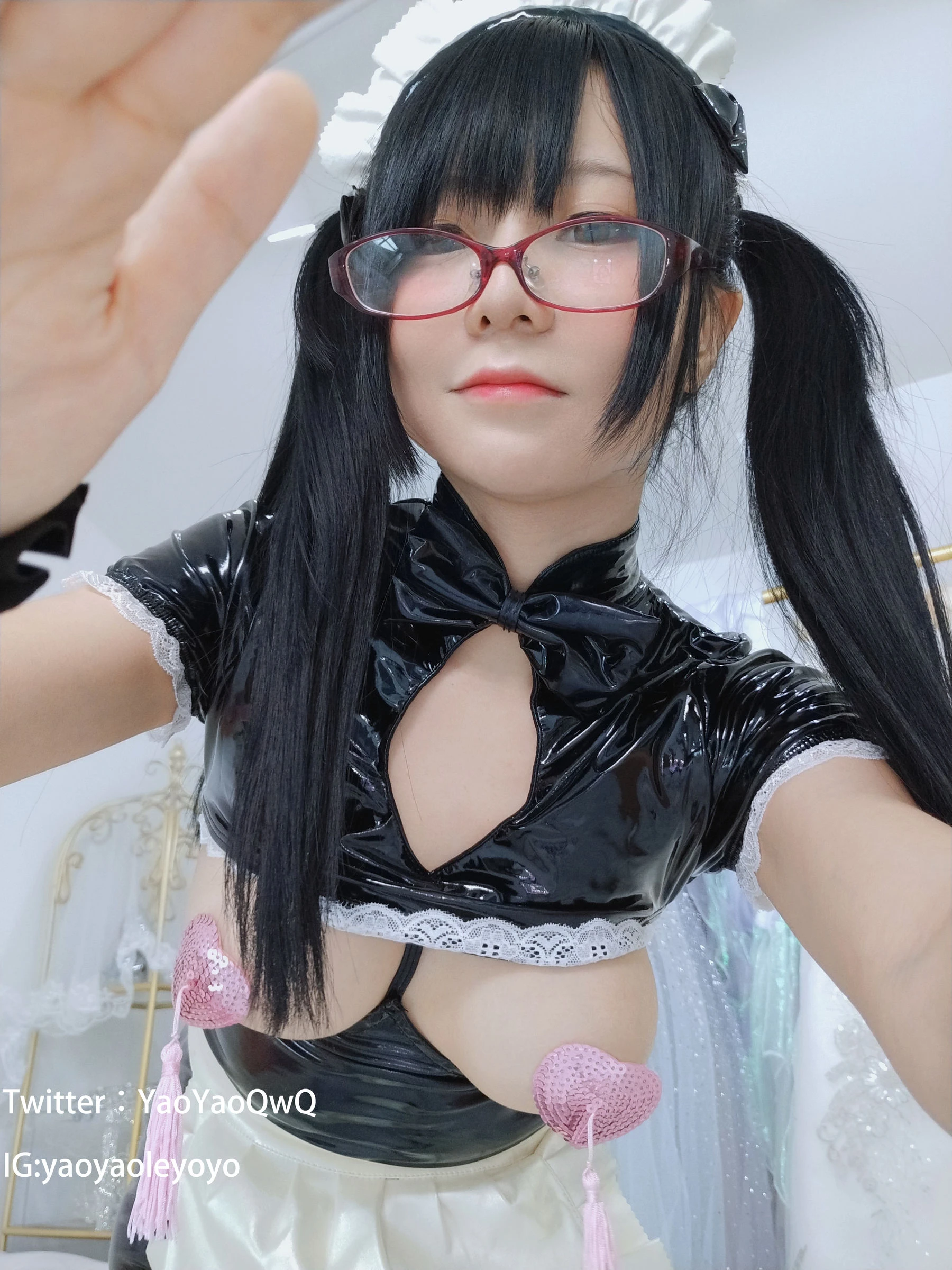 萌妹子Coser摇摇乐yoyo – 恶魔女仆插图8
