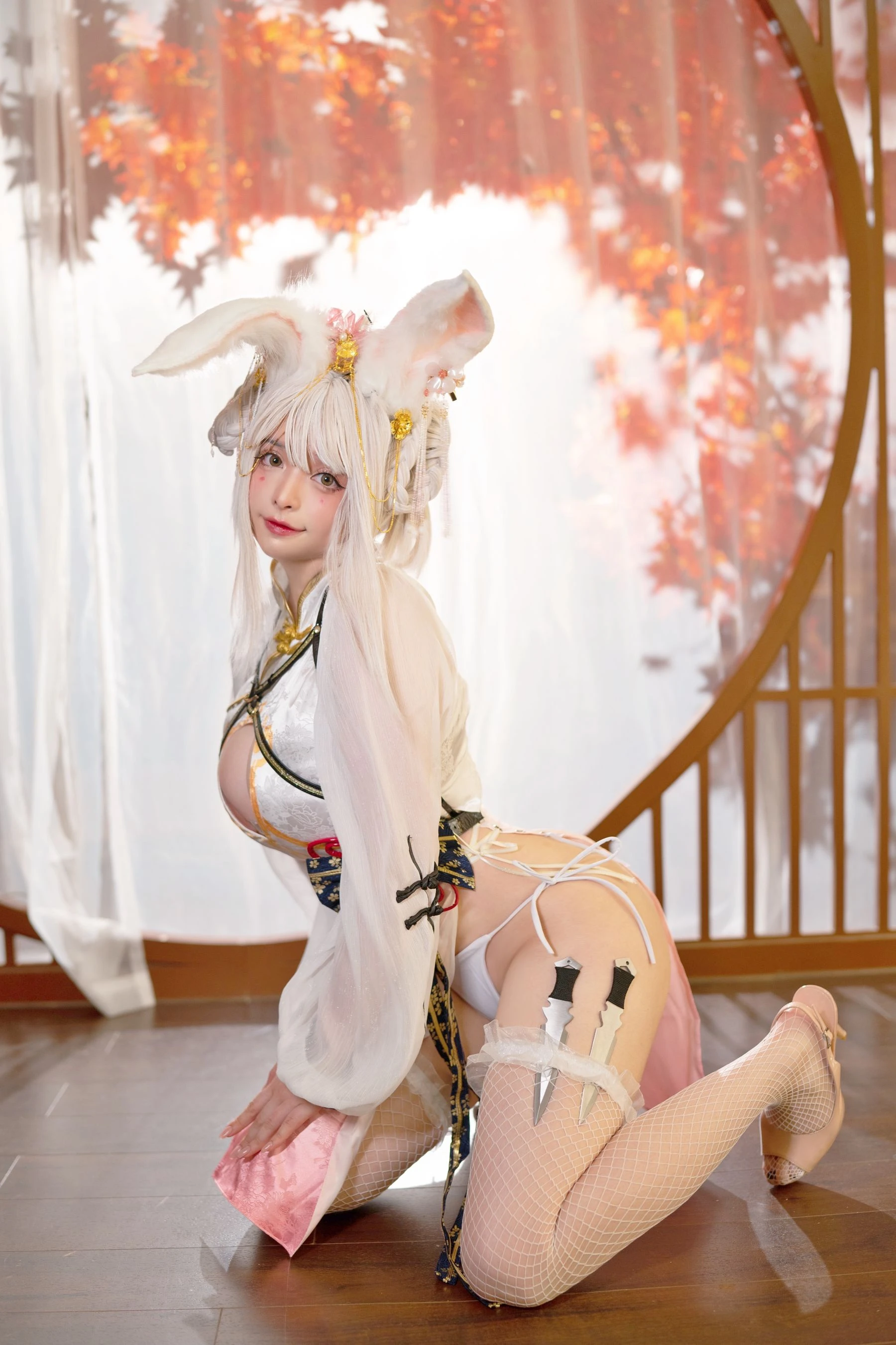NinJA阿寨寨 – 肉肉大白兔插图5