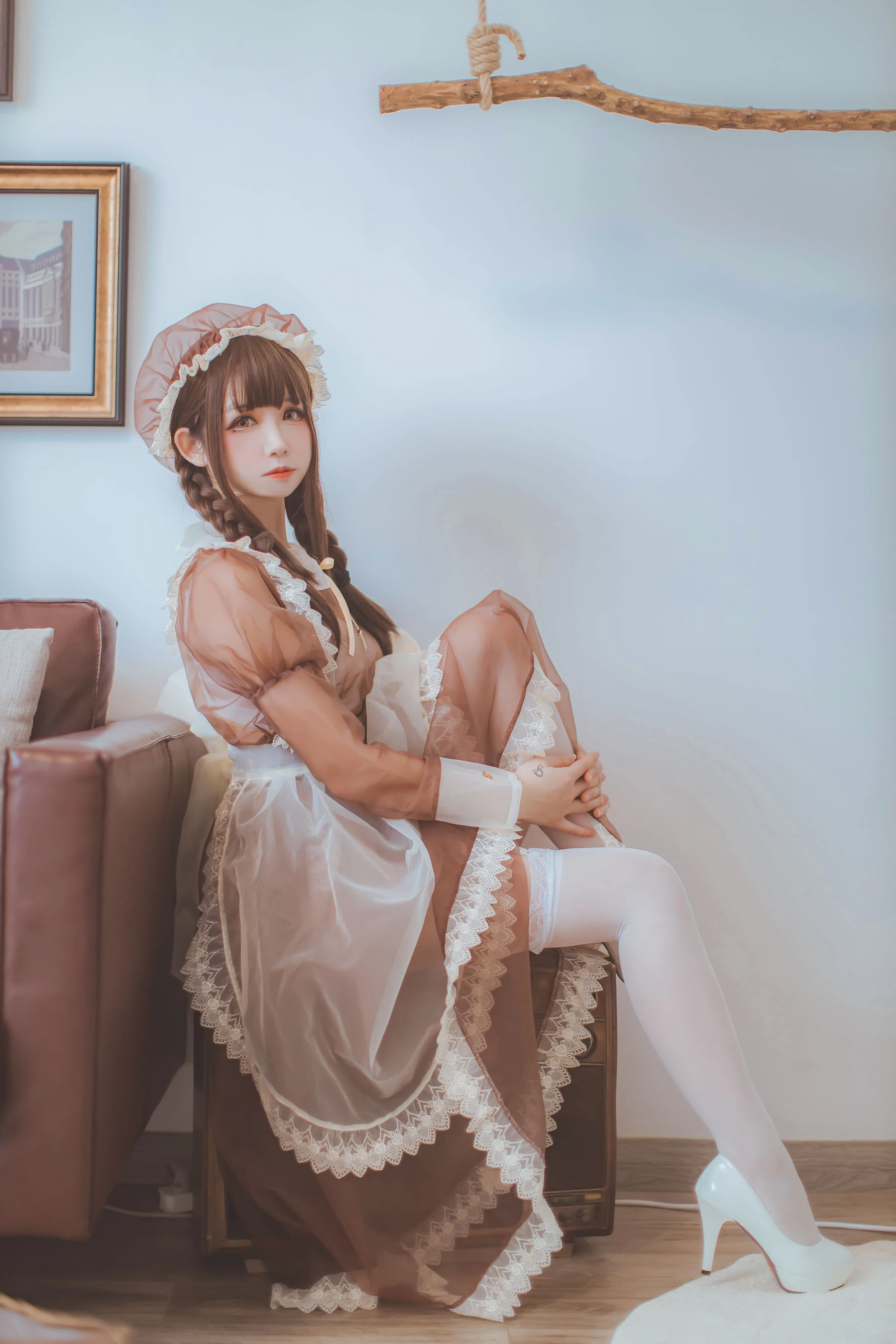 Coser衣衣 – 透明女仆插图4