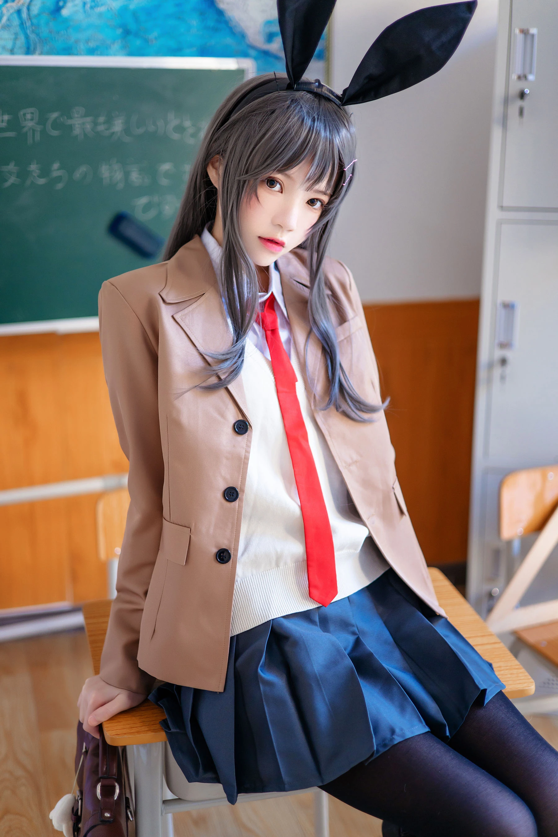 桜桃喵 – 麻衣JK插图1