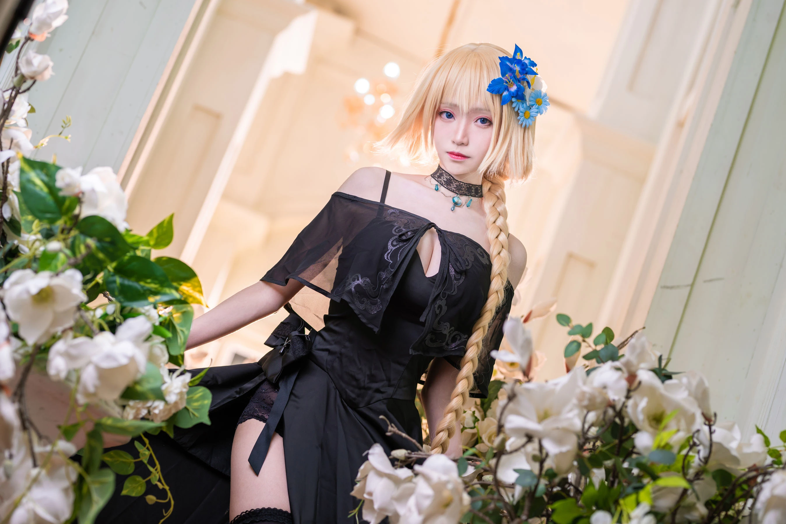 长腿Coser青青子Js 礼服贞德插图5