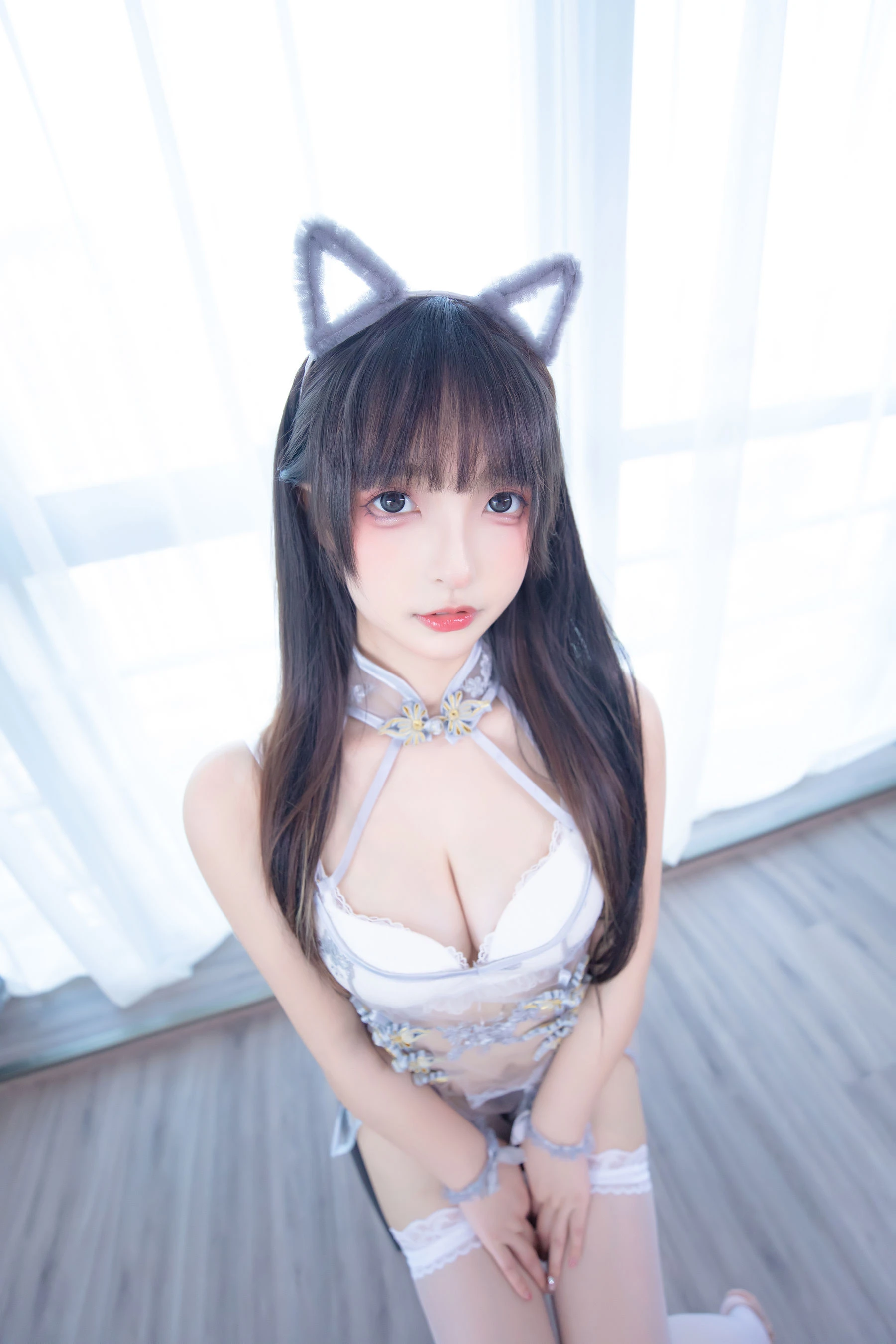 萝莉神楽板真冬 之羞涩喵喵插图2