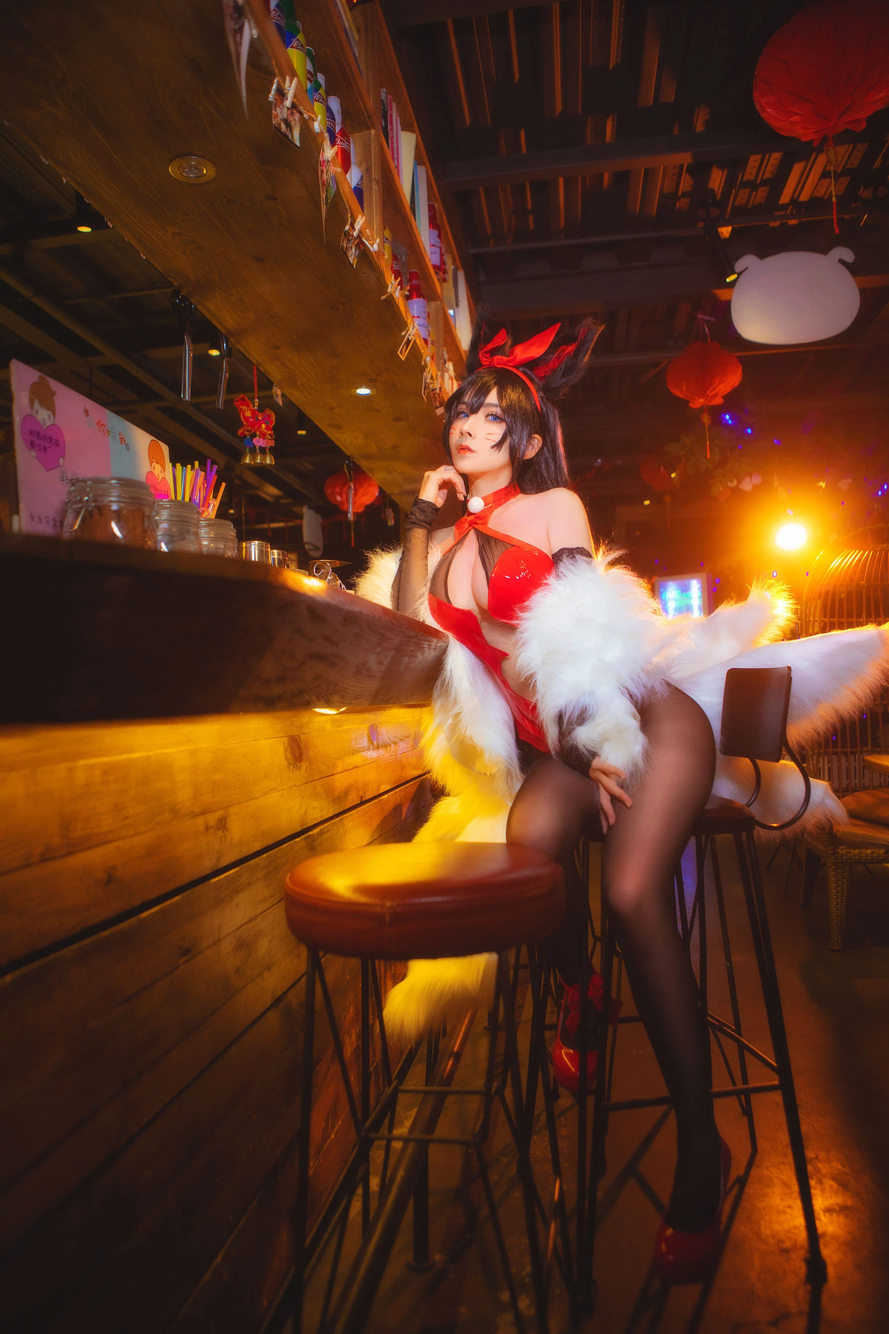 COS福利rioko凉凉子 兔女郎阿狸 [14P]插图3