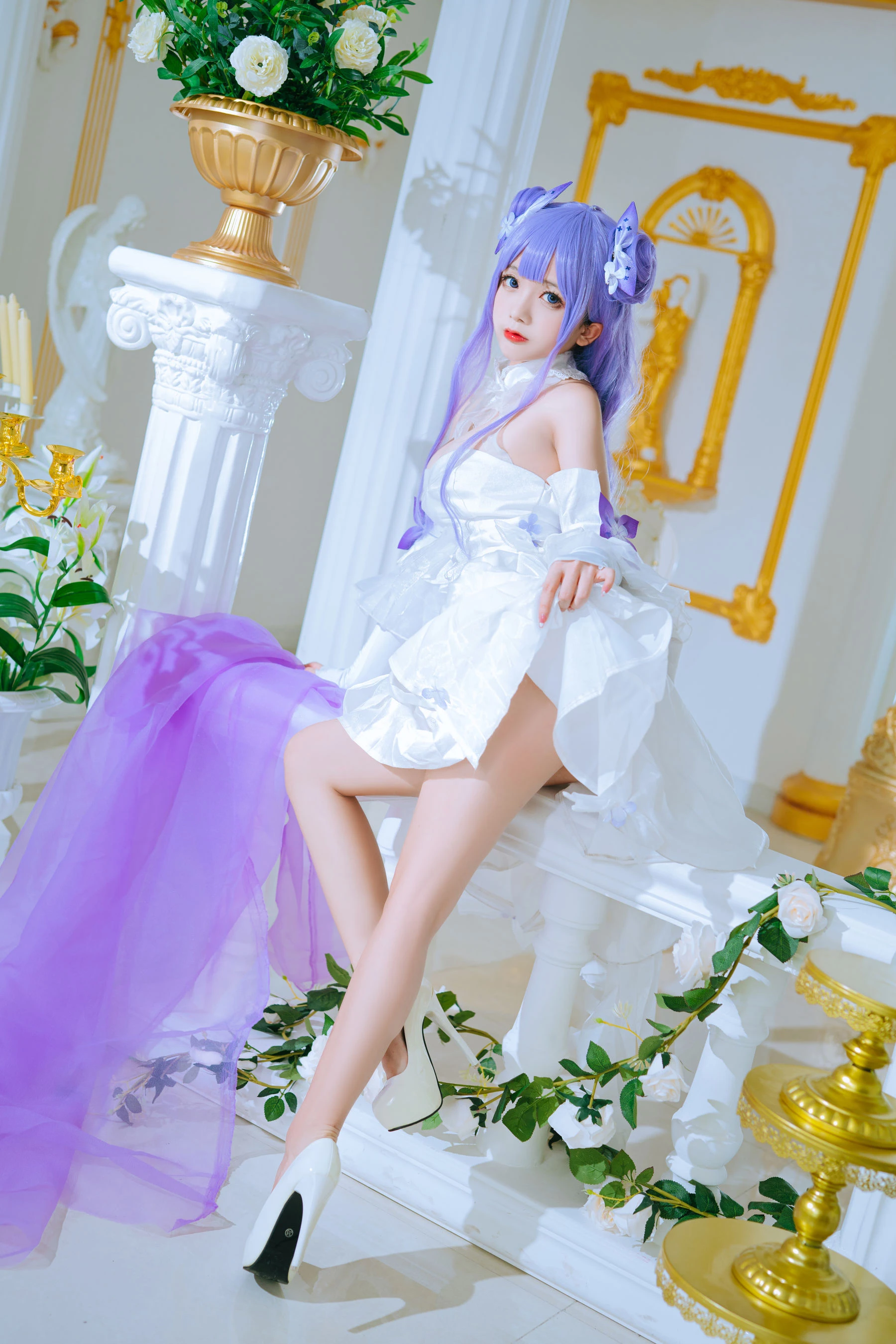 Cosplay日奈娇 – 独角兽兵装 [42P]插图1