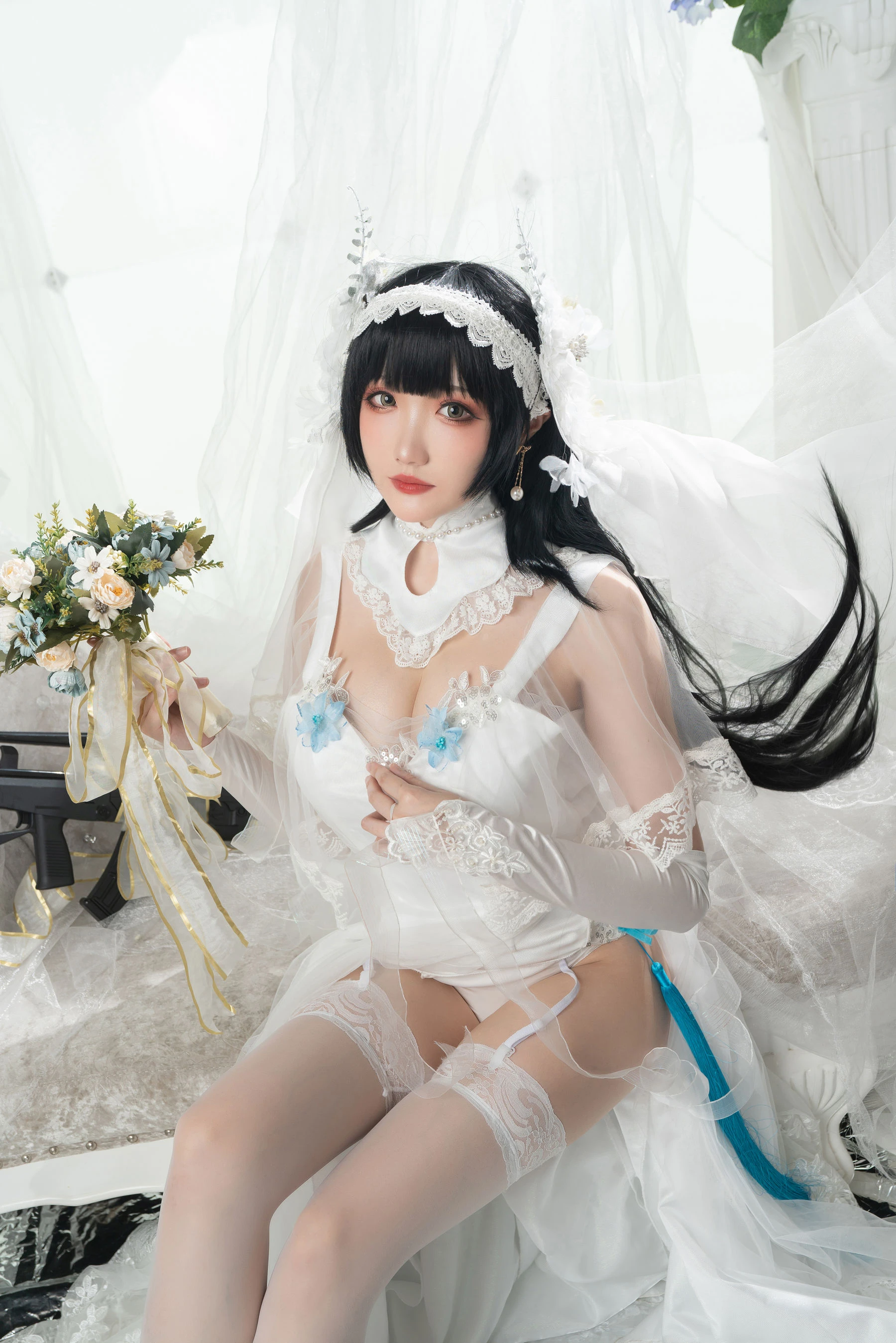 Coser瓜希酱福利 – 95式花嫁插图1