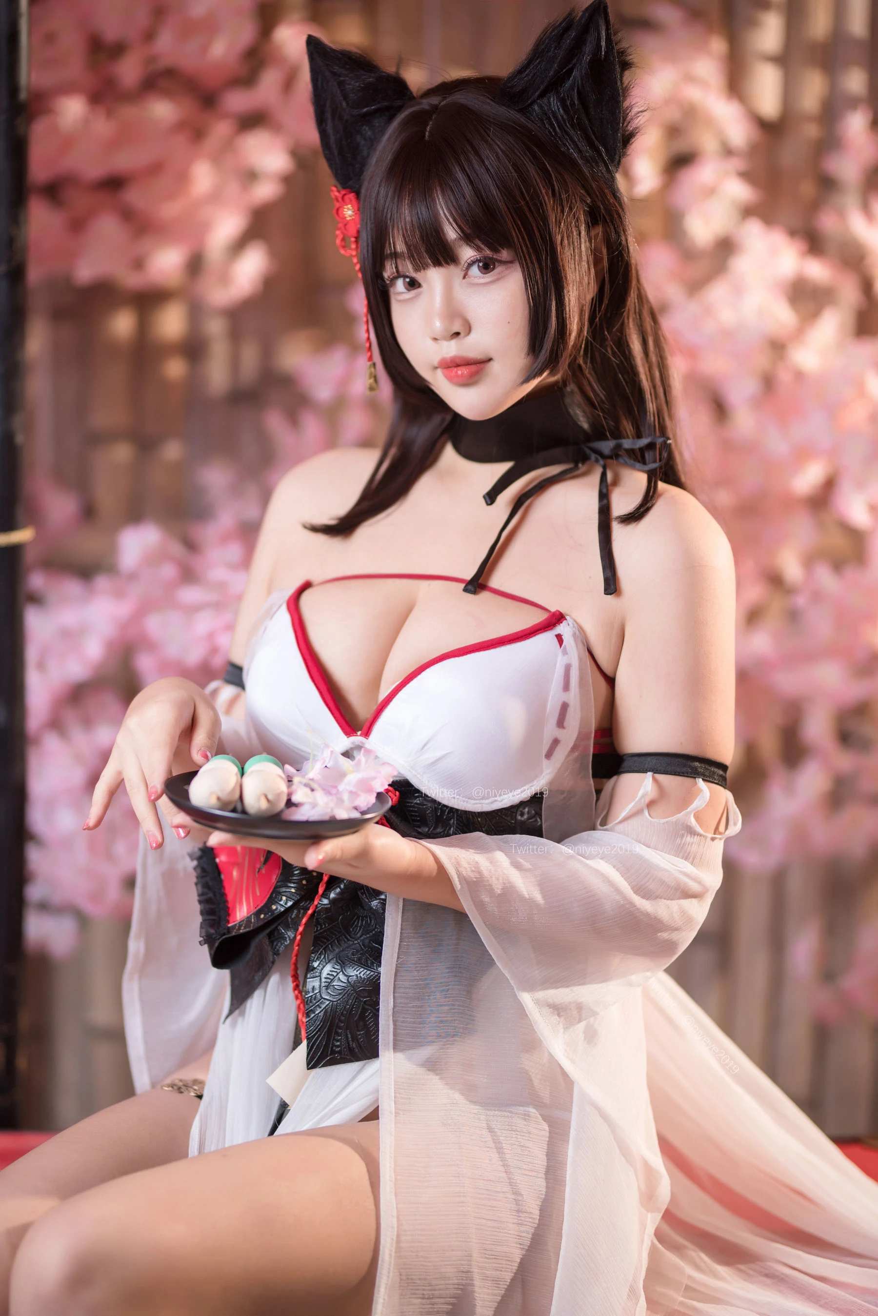 萌系小姐姐-白烨- – 湿身泳装插图4