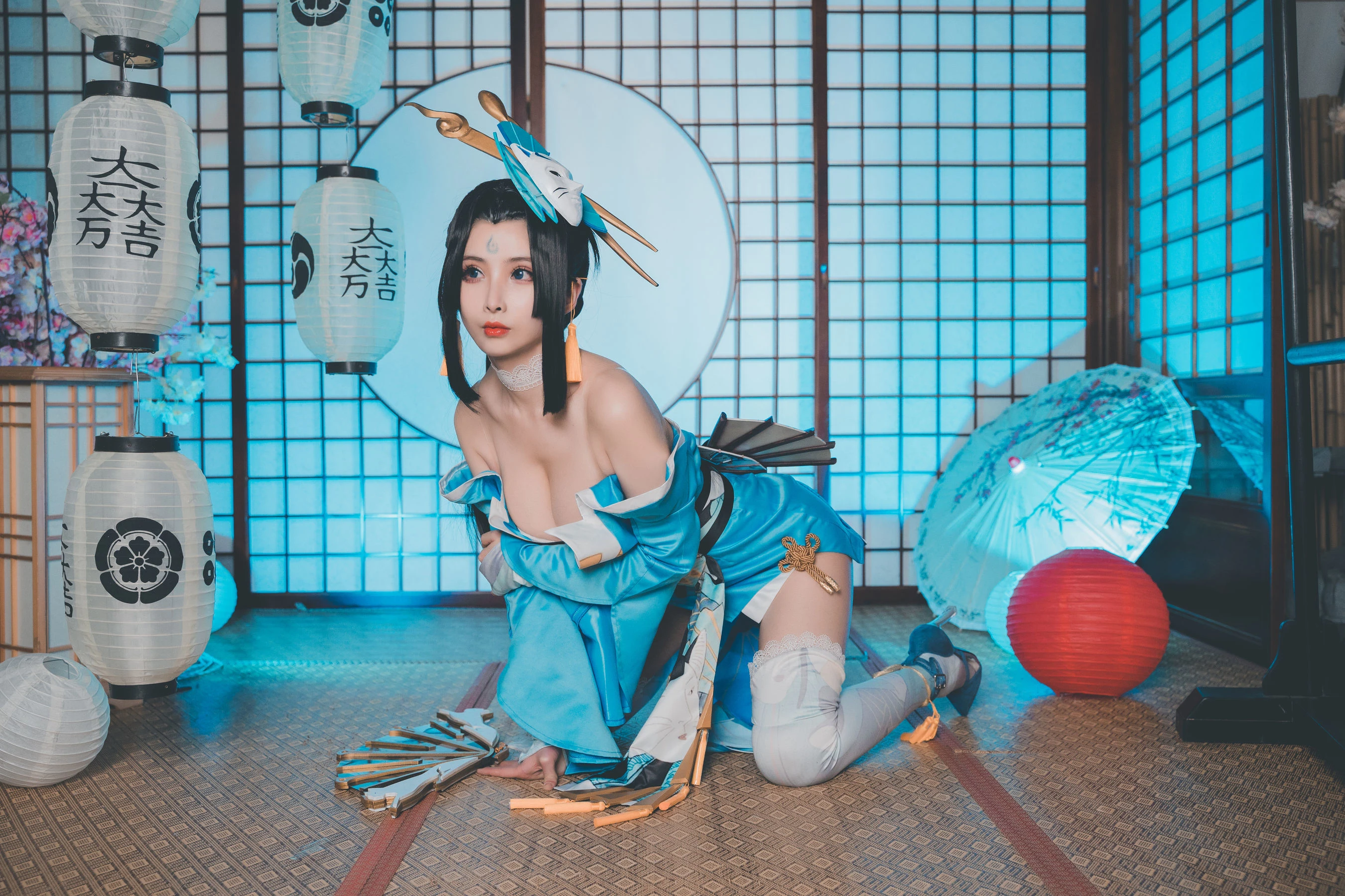 COS福利rioko凉凉子 – 不知火舞魅语 [20P]插图5