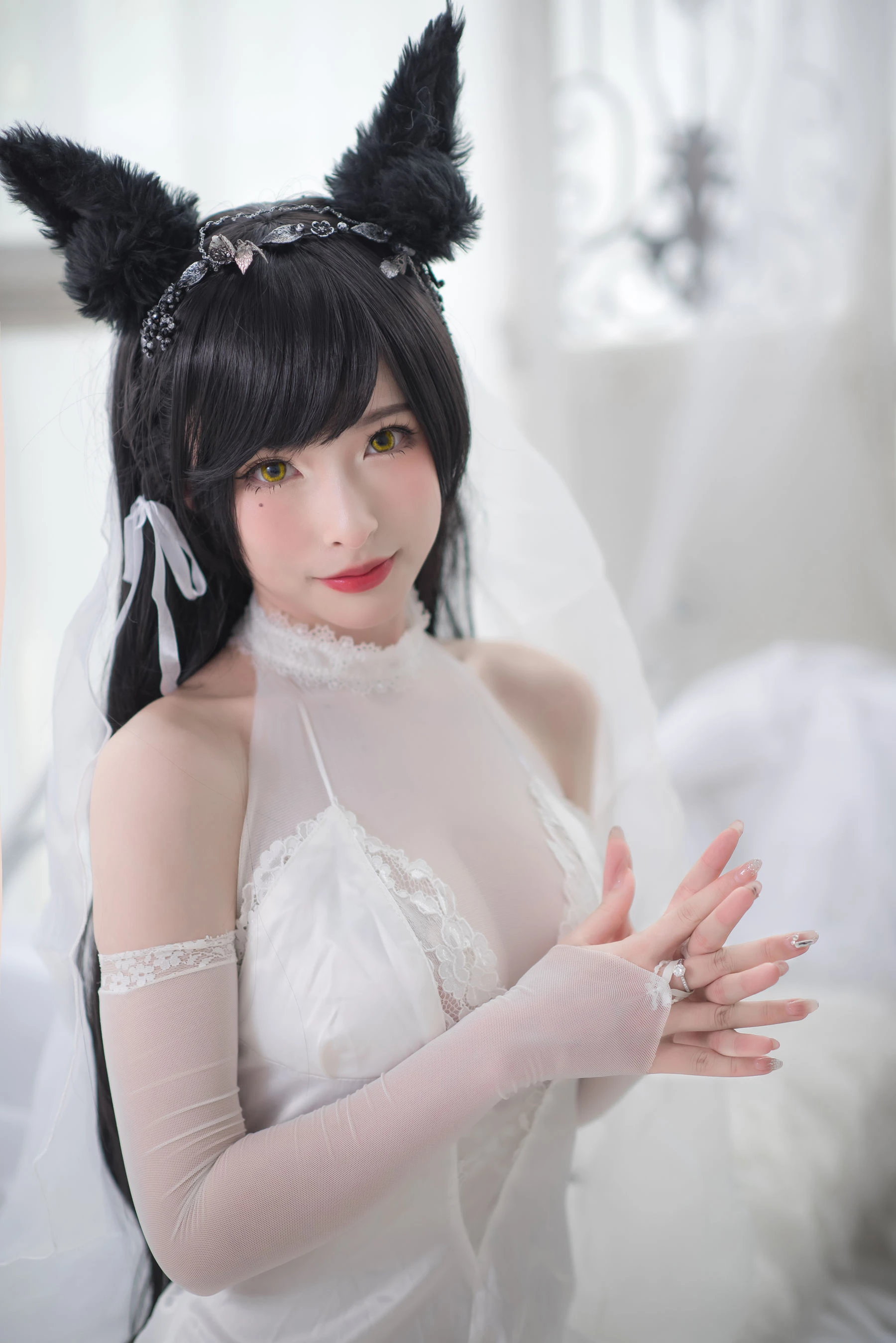 尤物清水由乃 – 爱宕婚纱插图4