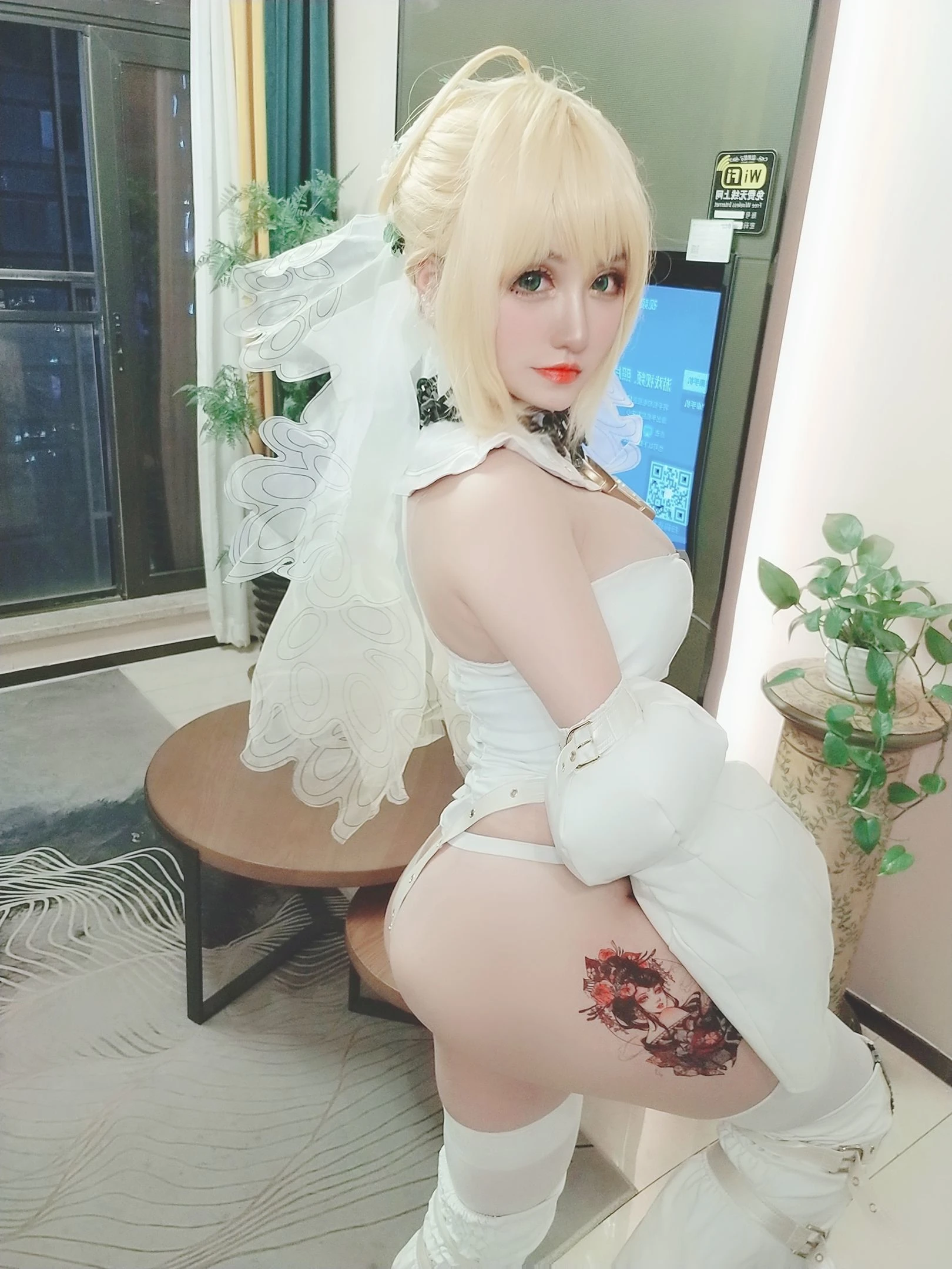 夏鸽鸽不想起床 尼禄花嫁插图3