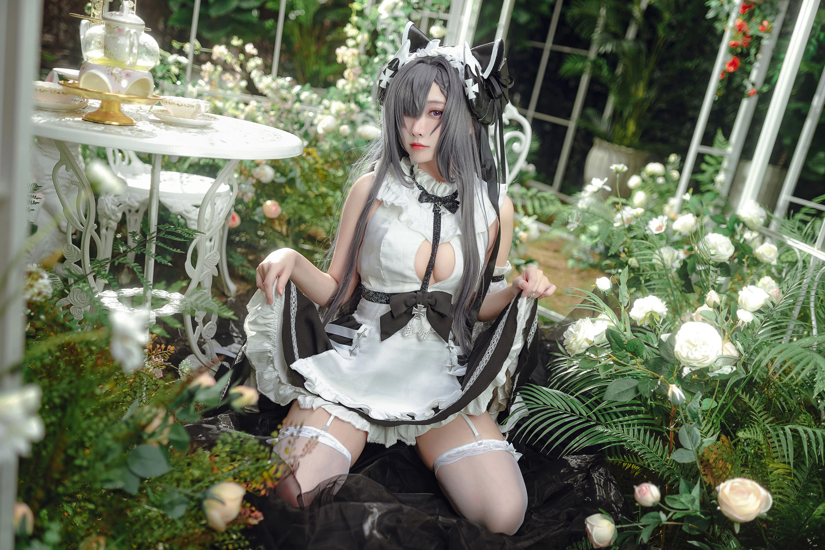 宫本桜 – 奥古斯特女仆装插图4