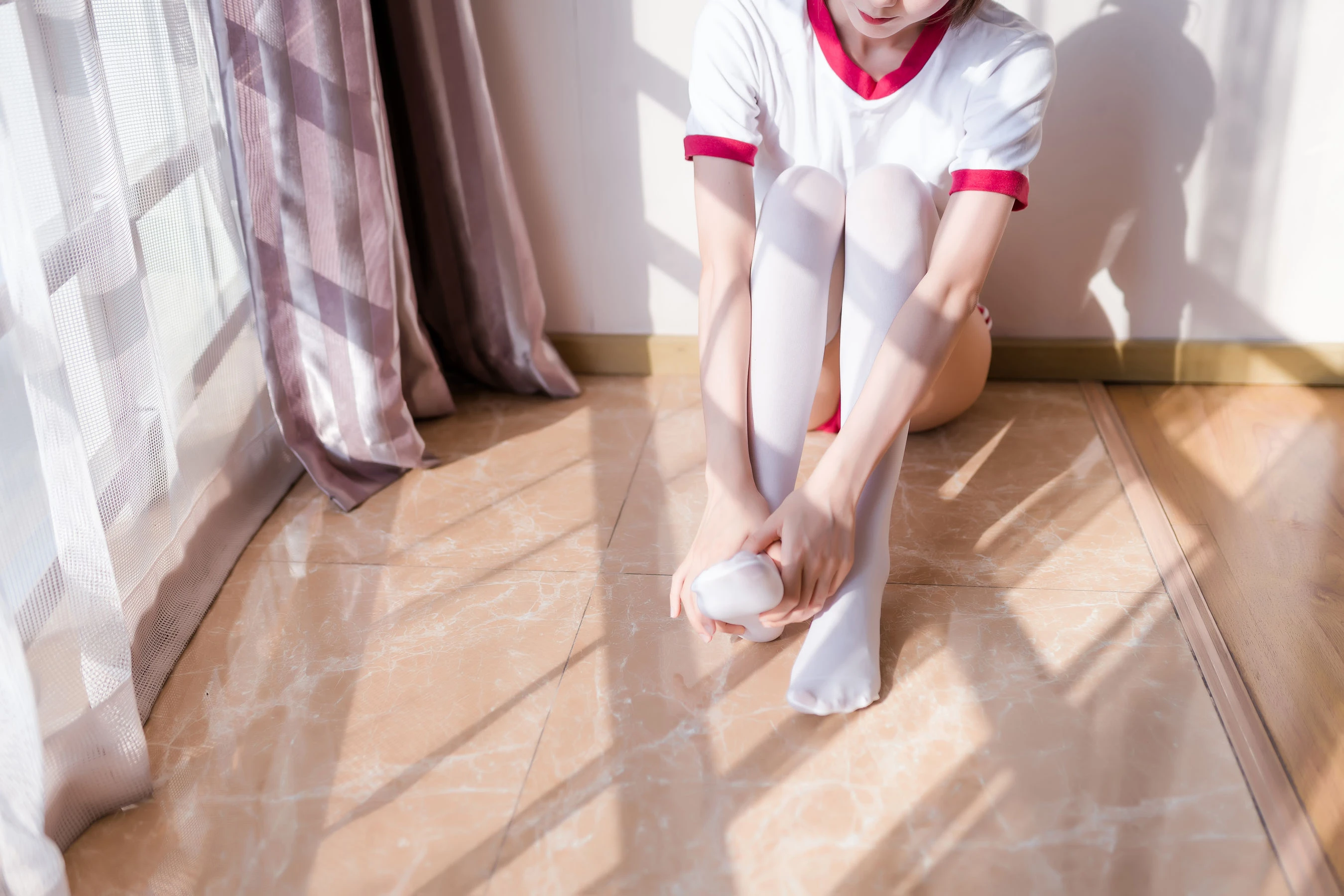 萌系小姐姐木绵绵OwO – 死库水+体操服+女仆插图8