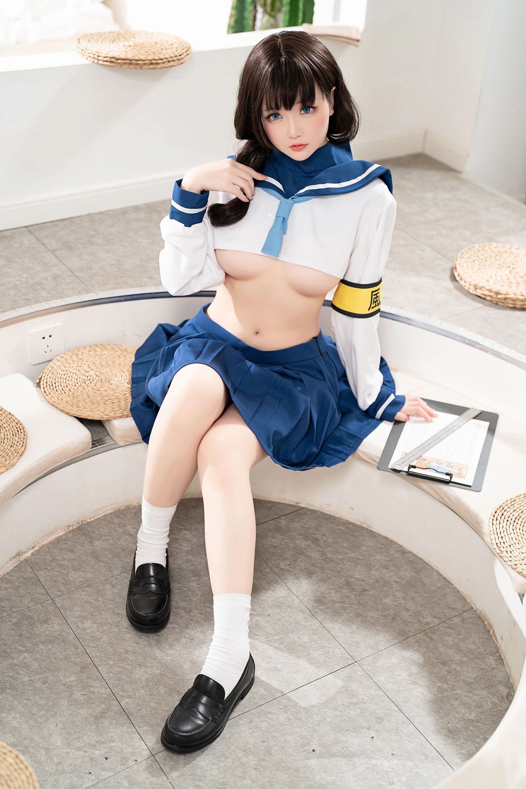 Coser小姐姐星之迟迟 – 风纪委员高清在线欣赏-撸撸奈子
