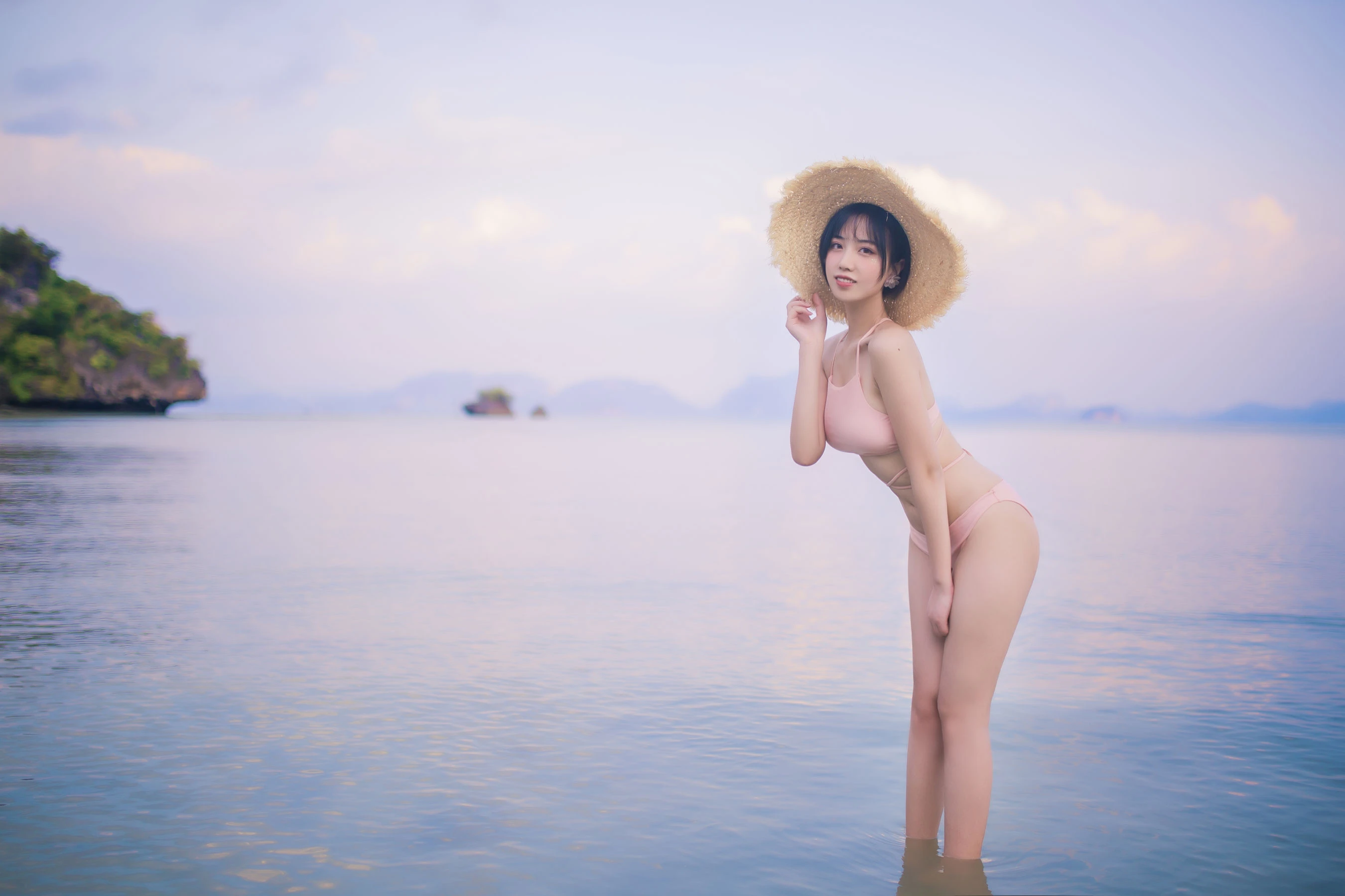 次元少女念雪ww – 粉色泳衣插图5