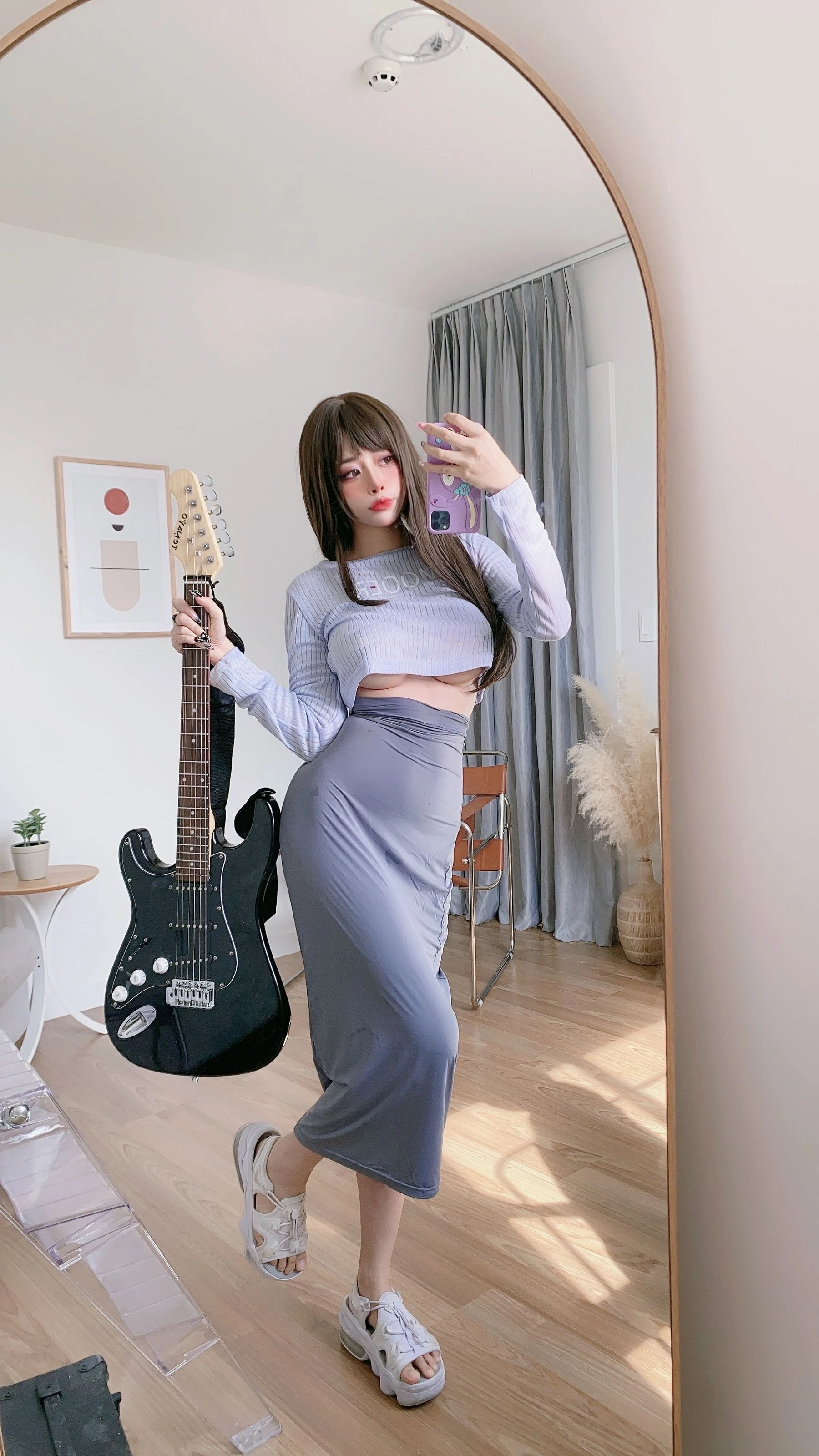 日本性感萝莉Byoru – 吉他妹妹插图8