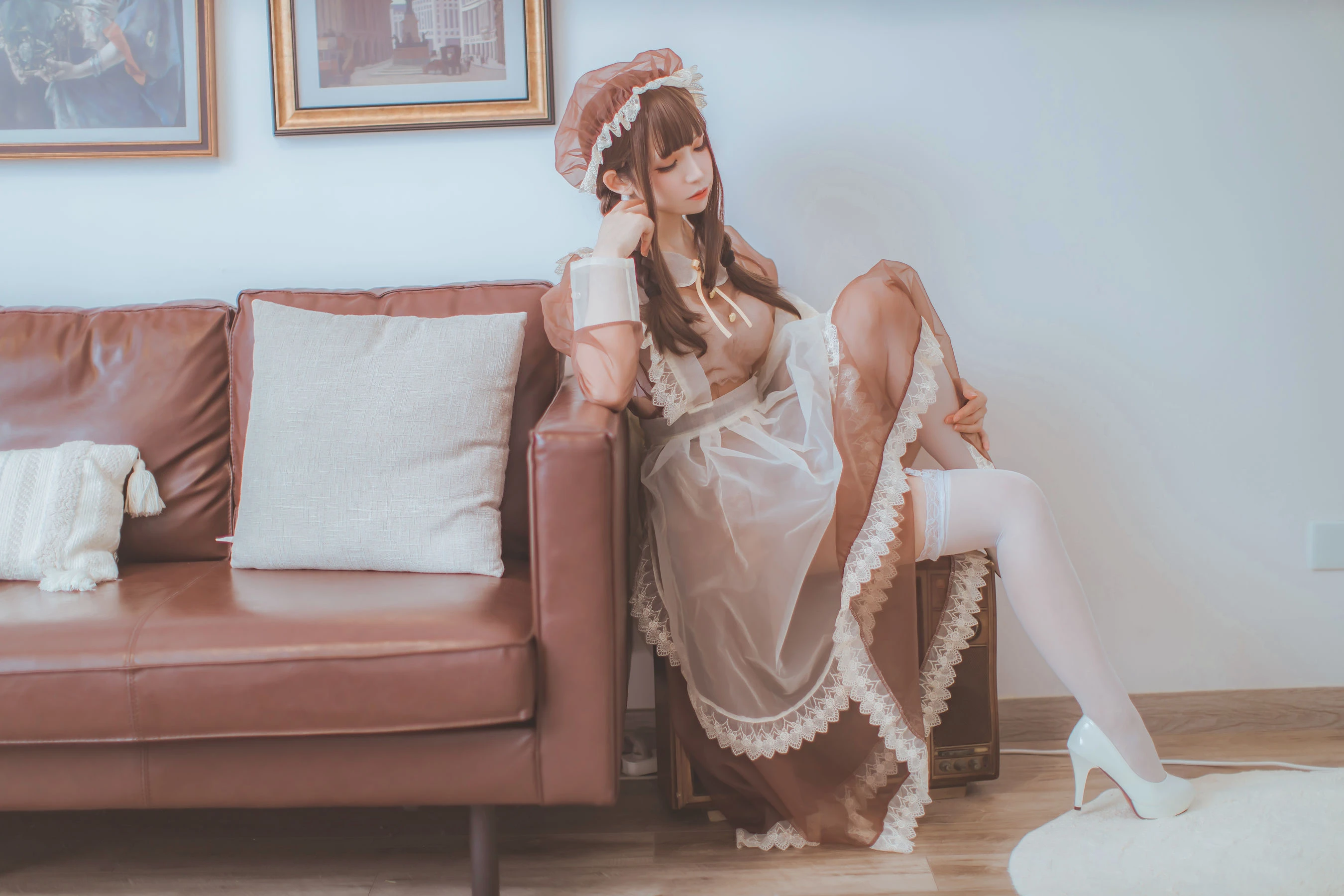 Coser衣衣 – 透明女仆插图5