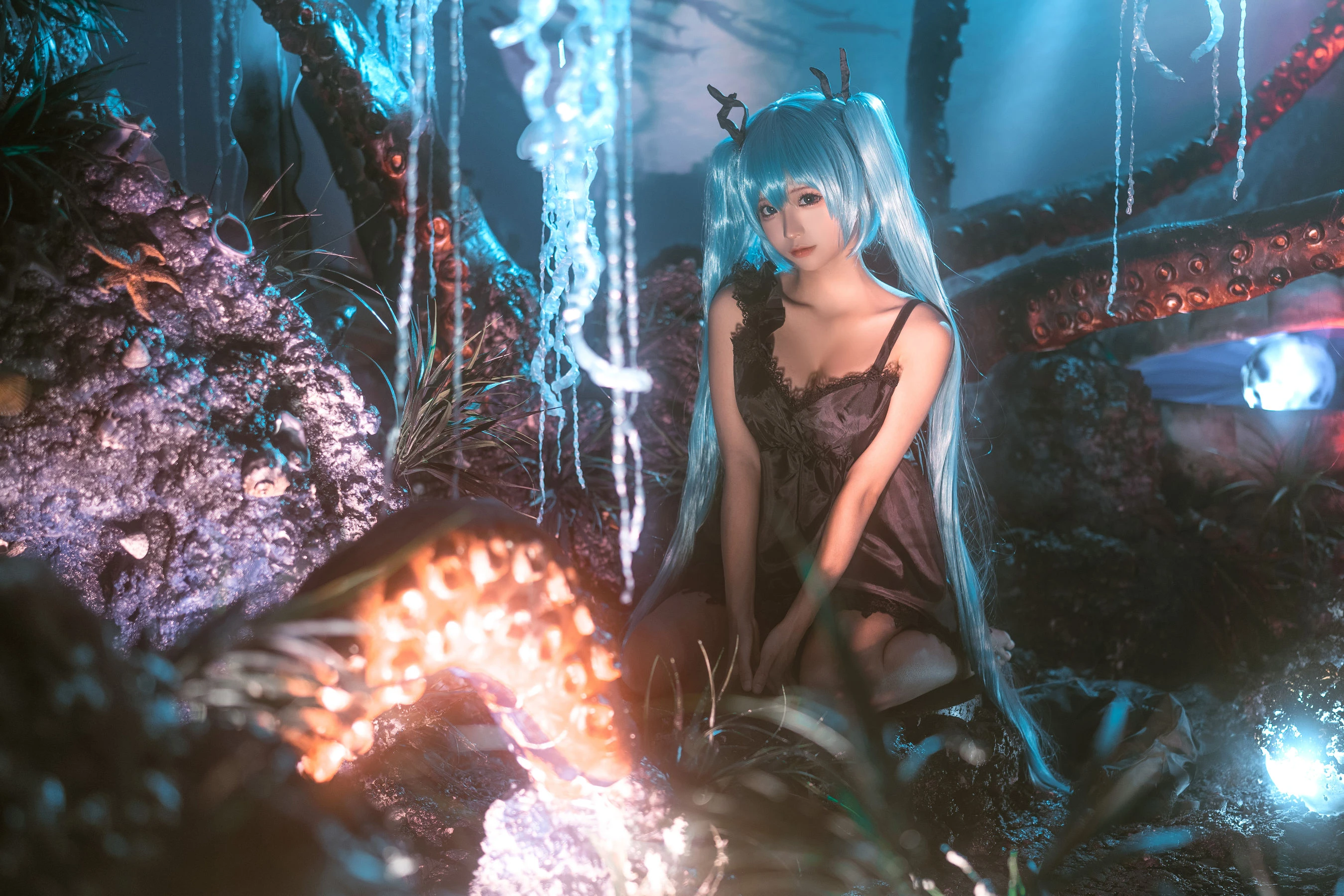 动漫博主蠢沫沫 – 深海少女 [44P]插图4
