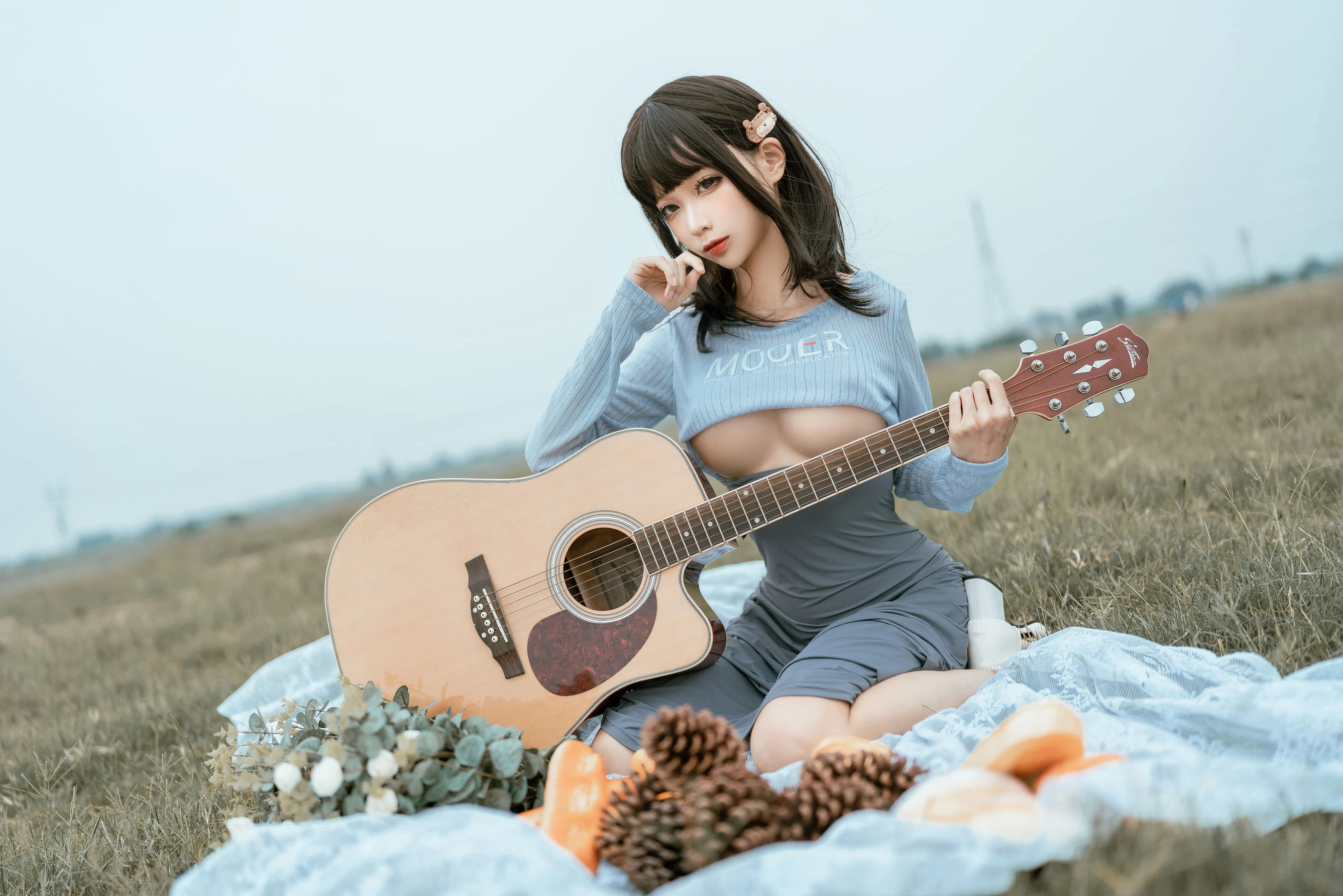 动漫博主蠢沫沫 – 吉他妹妹 [50P]插图3