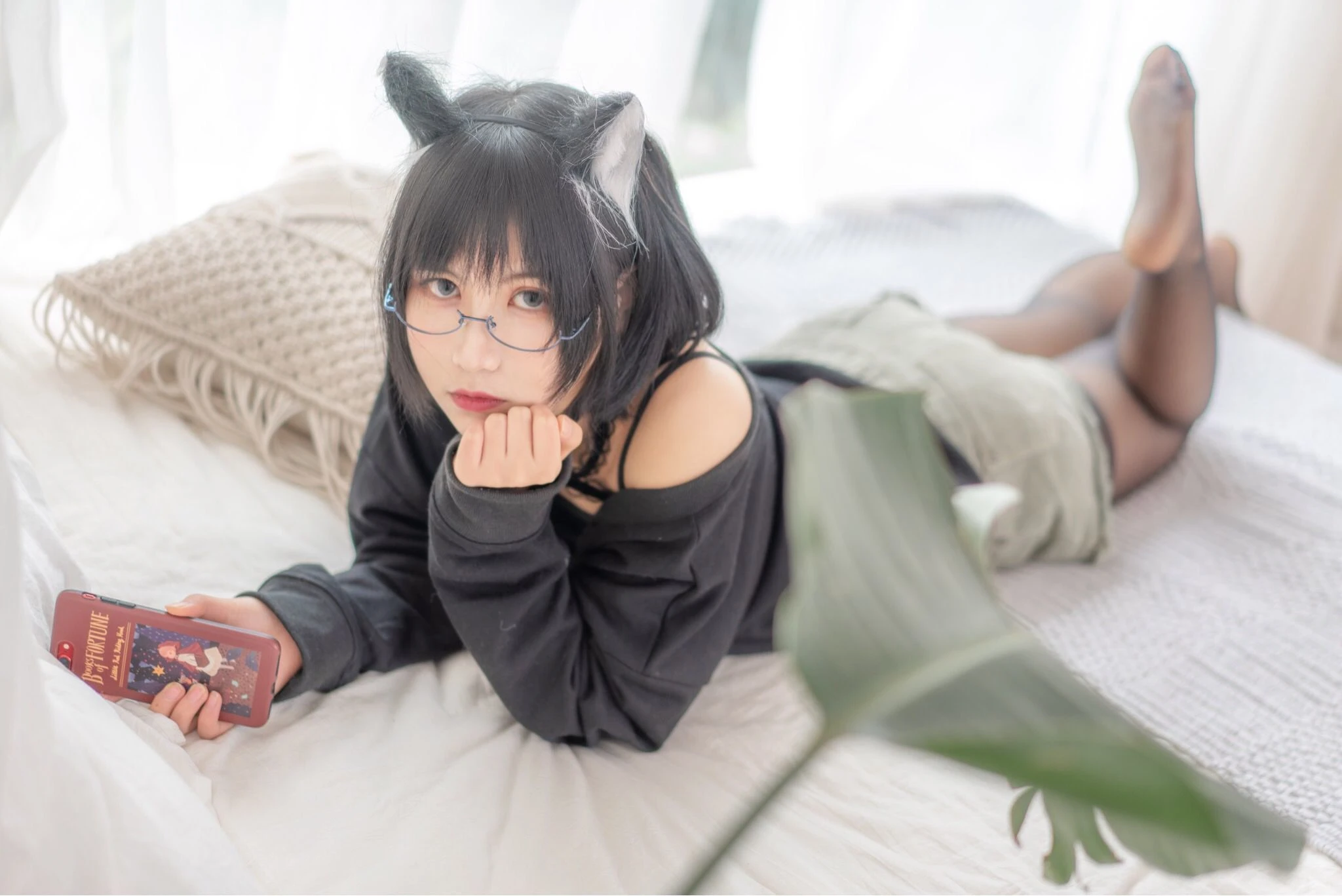 COSER美女逐月su 日常猫娘插图1
