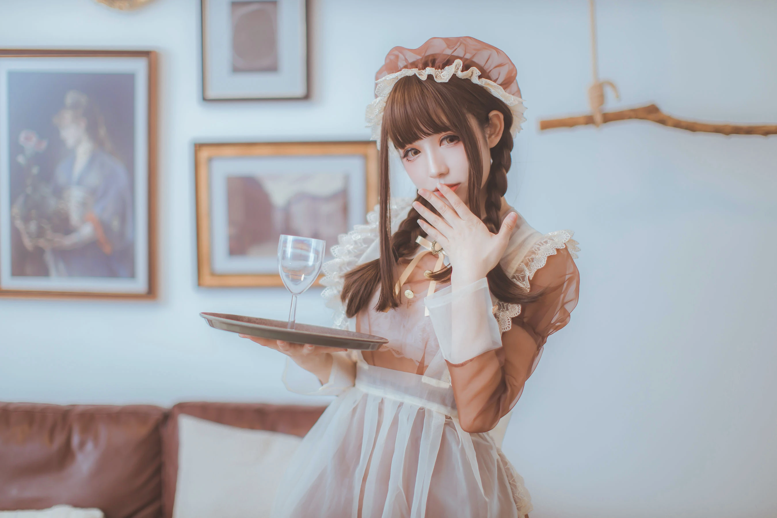 Coser衣衣 – 透明女仆插图6