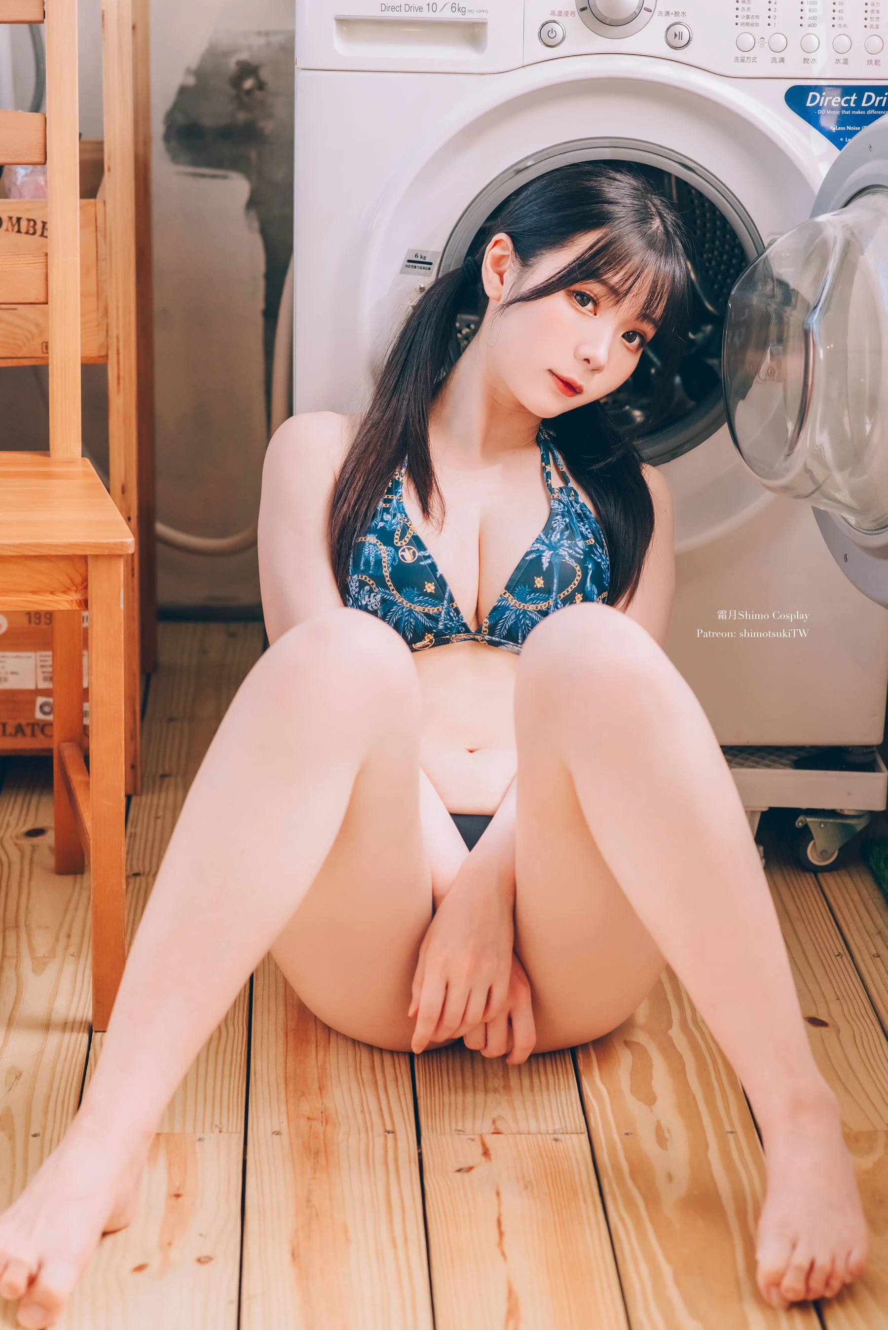 微博妹纸霜月shimo – 洗衣房插图8