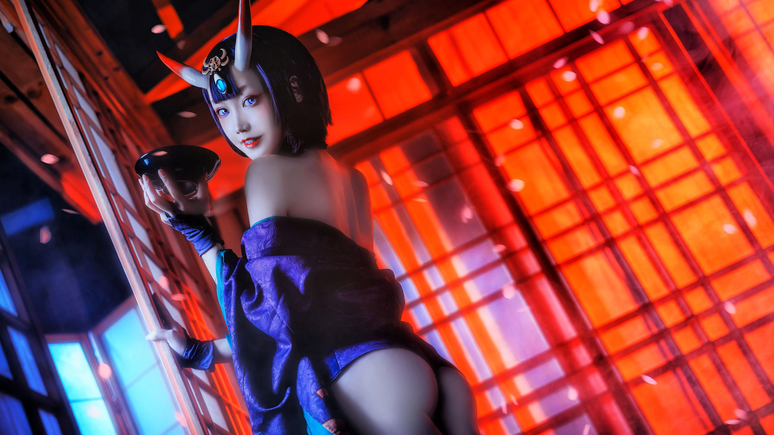 COS少女星野咪兔 – 酒吞童子插图8