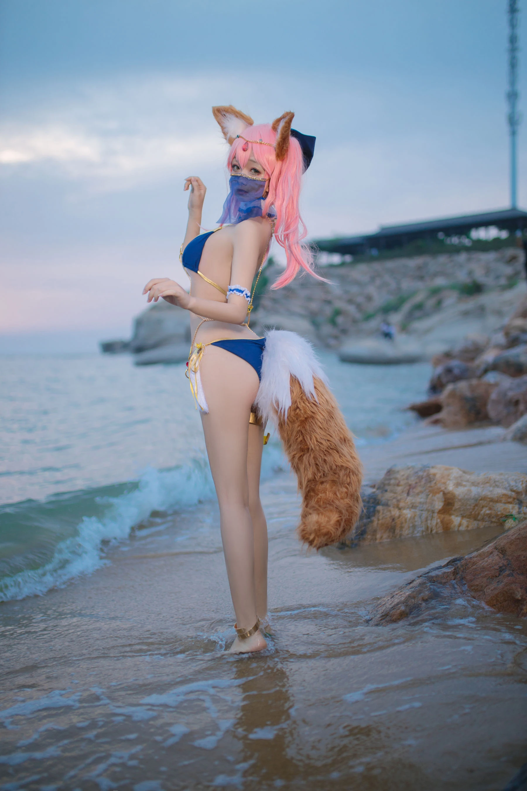Cosplay日奈娇 – 玉藻前 阿拉伯舞娘 [37P]插图5