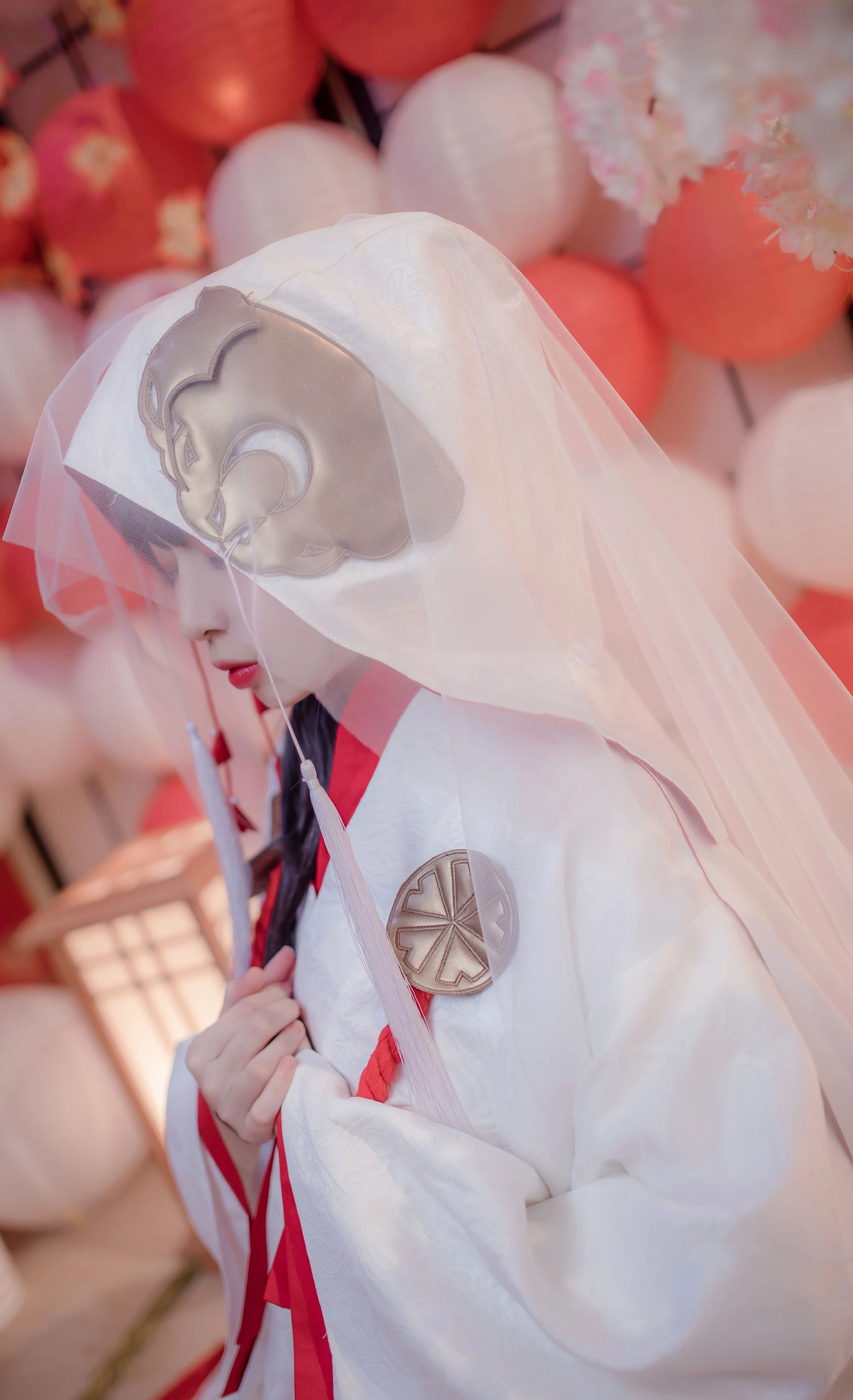 人气Coser二佐Nisa – 花嫁插图6