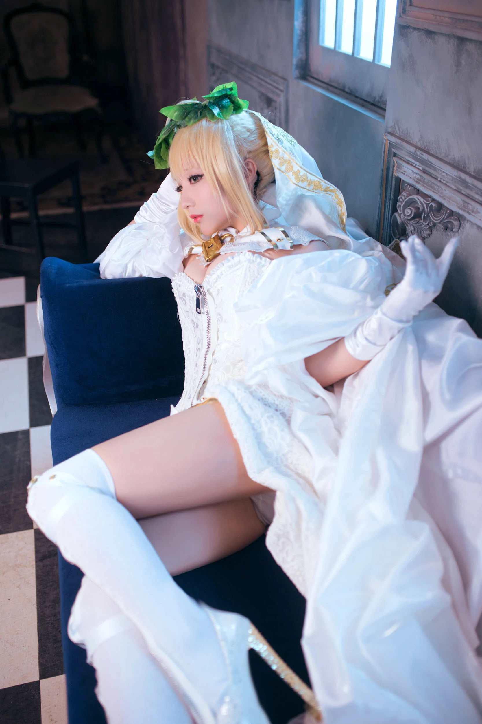 Cos妹子千寻 – 尼禄Nero1插图4