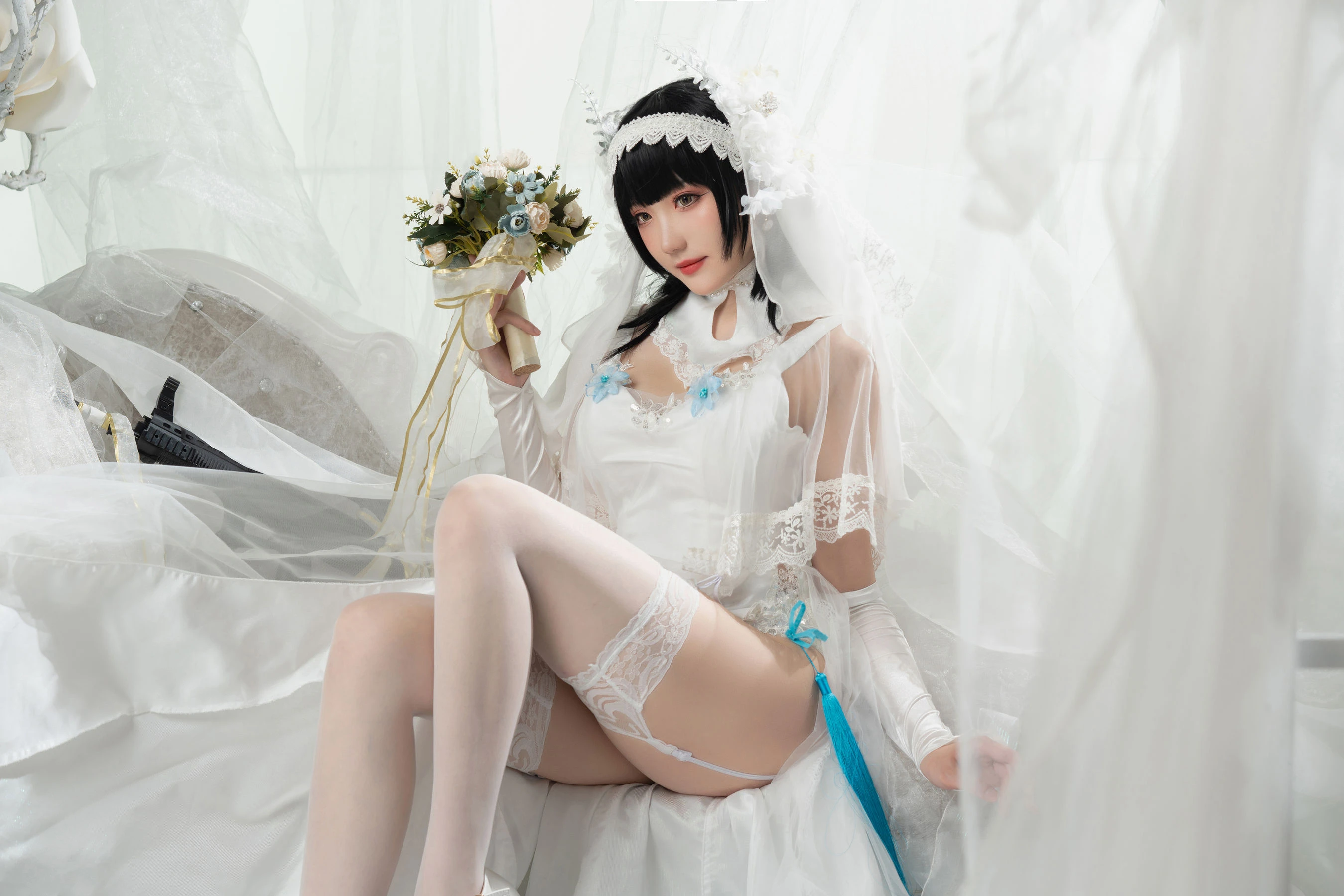 Coser瓜希酱福利 – 95式花嫁插图5