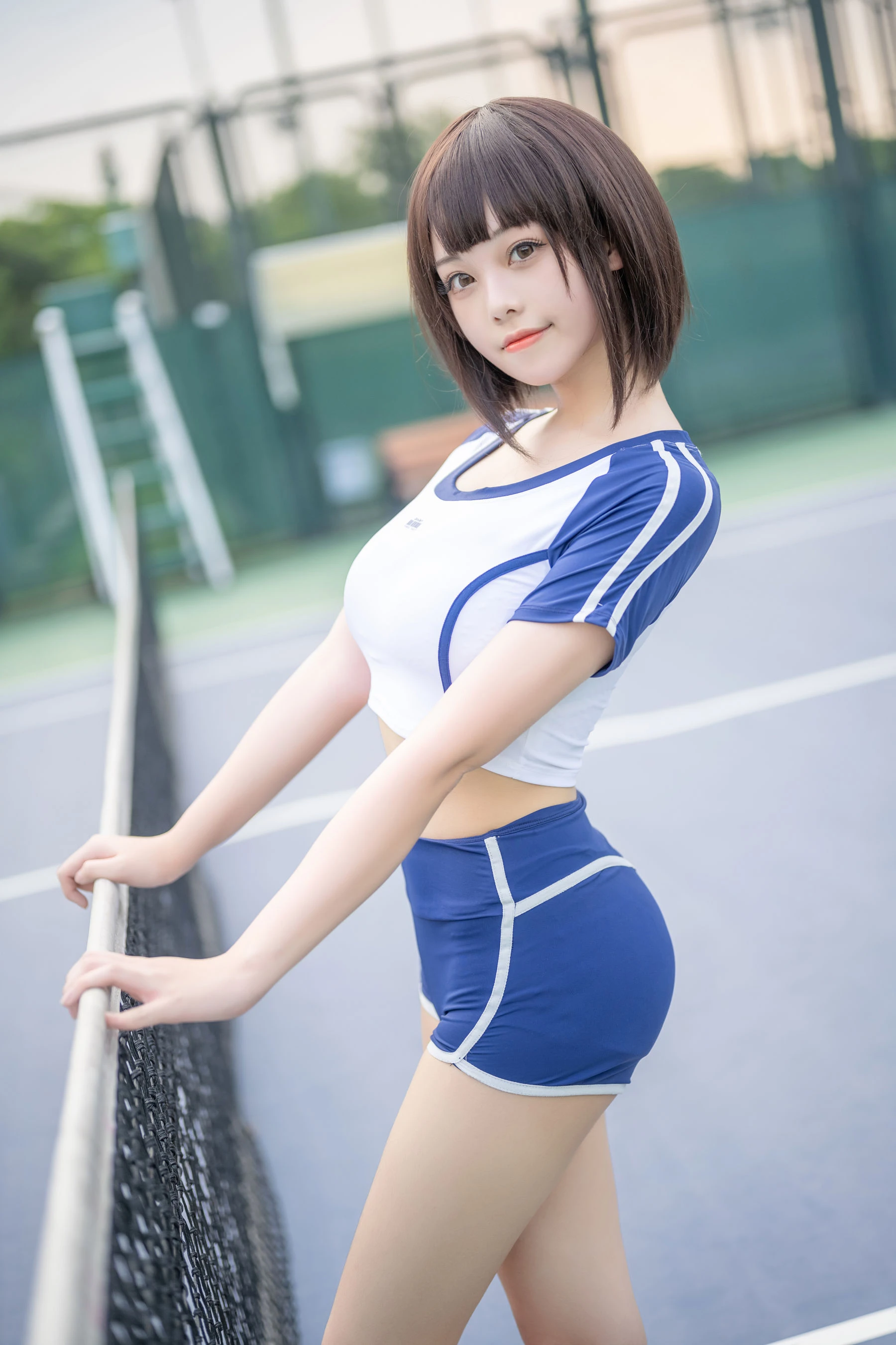萌系小姐姐蜜汁猫裘 – 体操服插图4