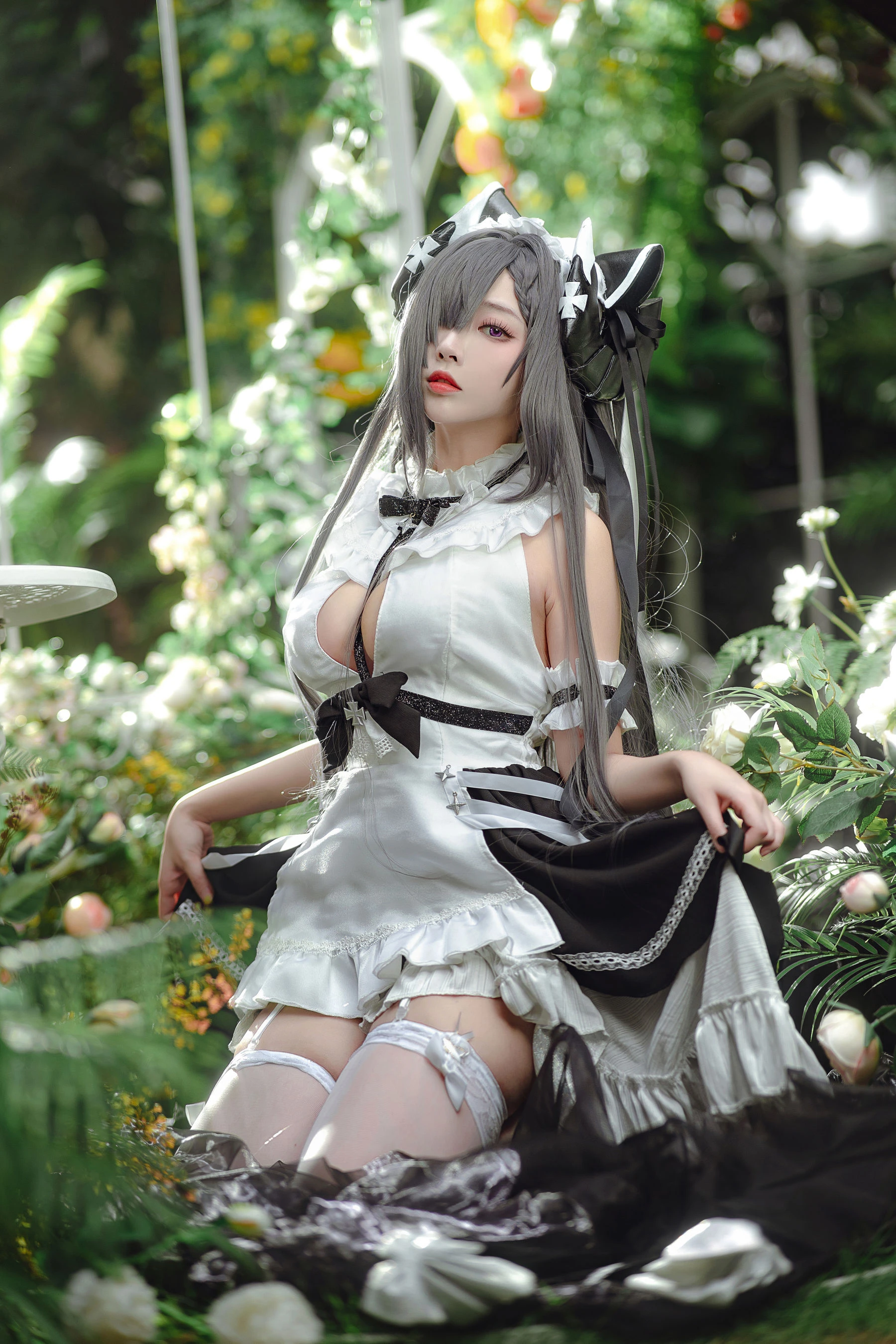 宫本桜 – 奥古斯特女仆装插图5