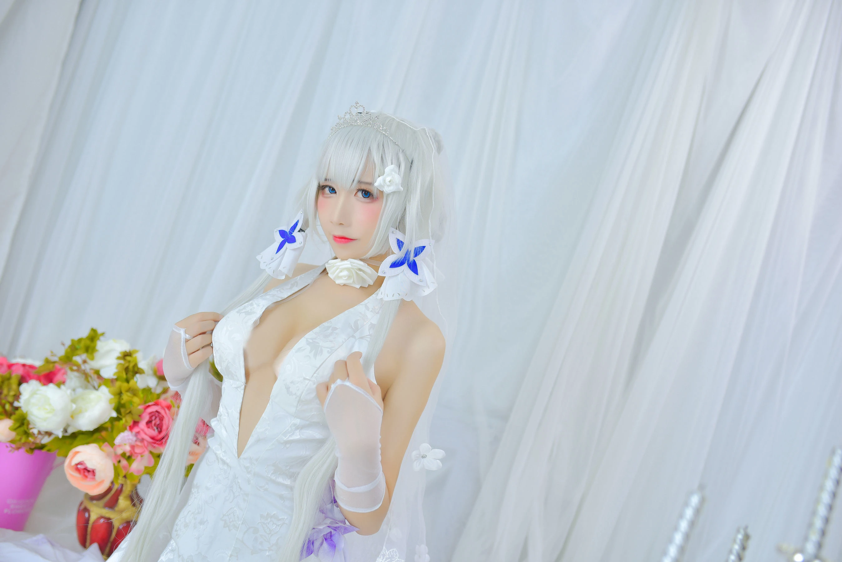 动漫博主九曲Jean 婚纱插图3