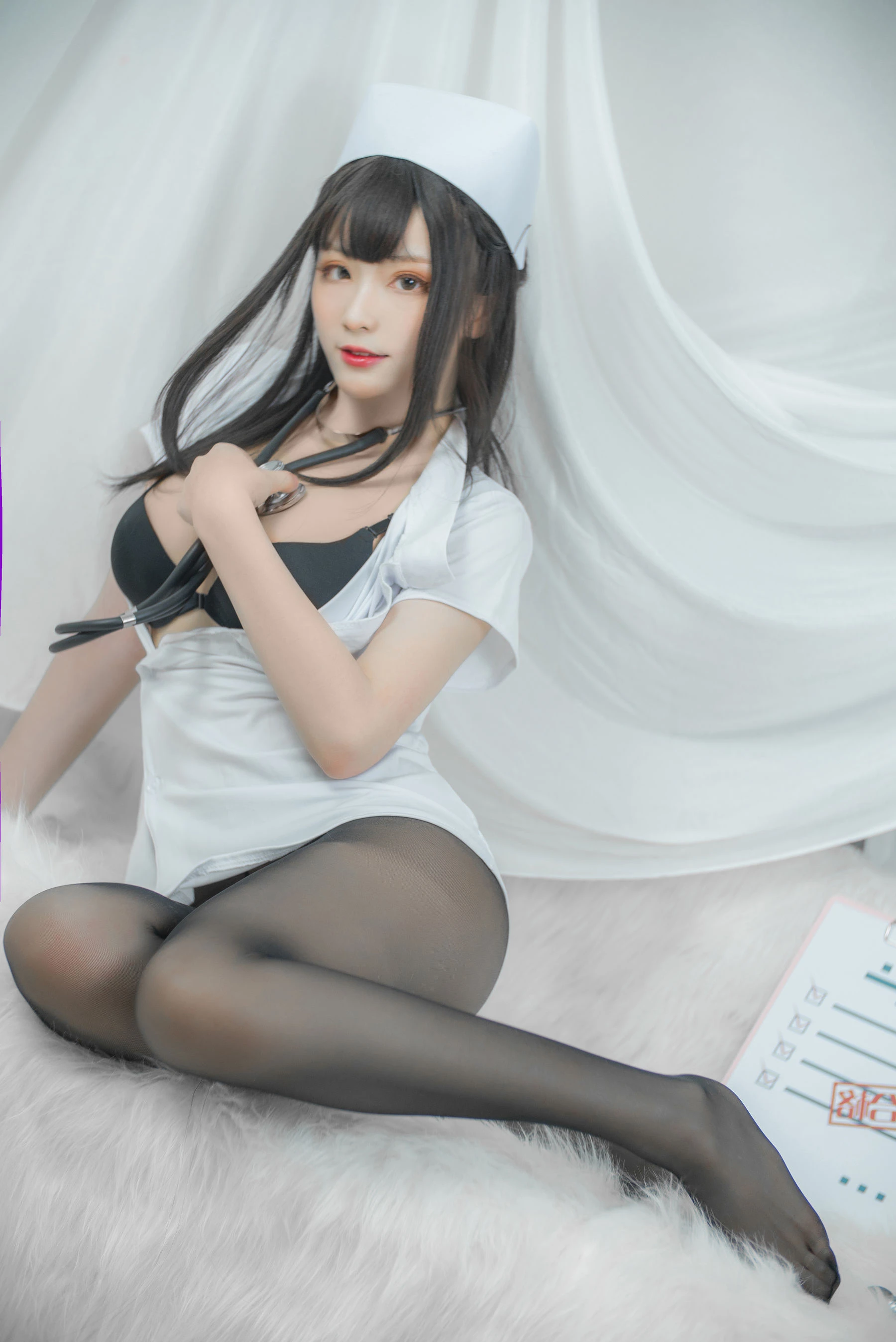 起司块wii写真 白色护士插图1