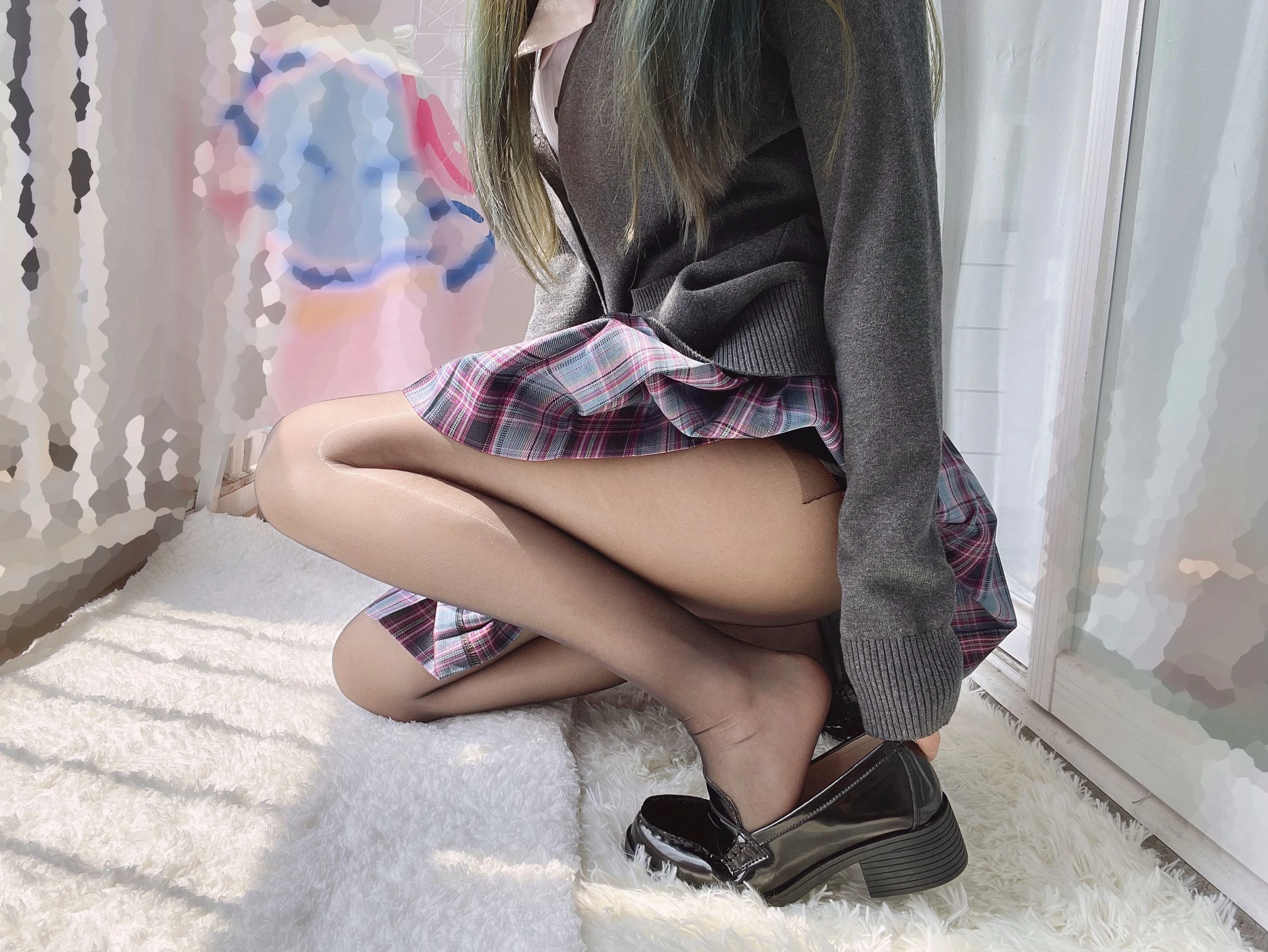 eloise软软 – JK黑丝插图5